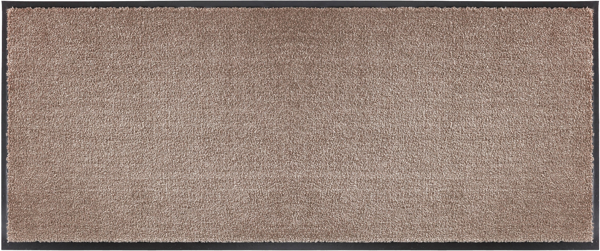 Image of SCHÖNER WOHNEN-Kollektion Läufer "Miami Uni" rechteckig 7 mm Höhe Schmutzfangläufer, Schmutzfangteppich, Schmutzmatte, waschbar