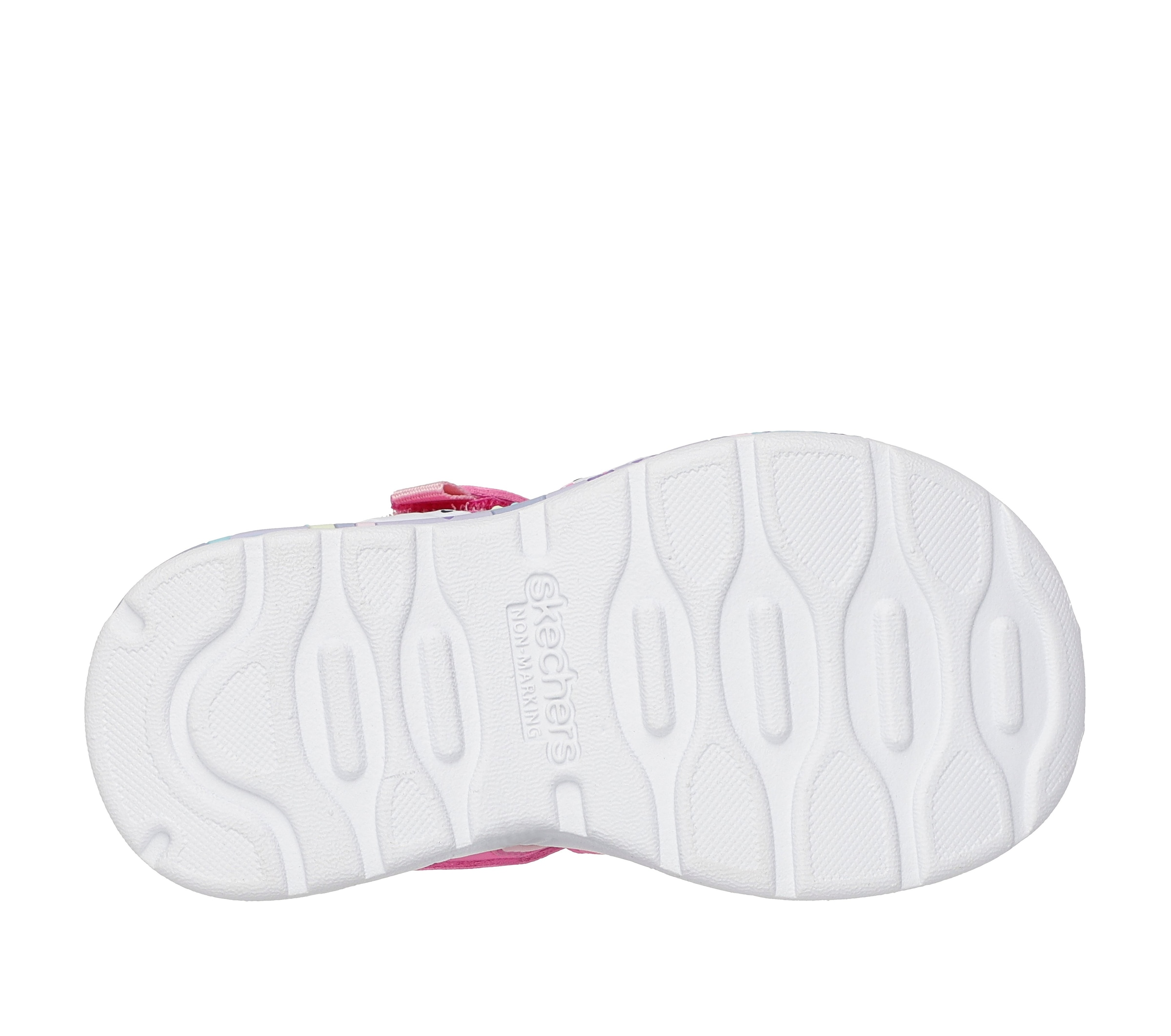 Skechers Sandale »PLAY SCENE SPLASH«  Badeschuh mit bunter Sohle, Grössenschablone zum Download