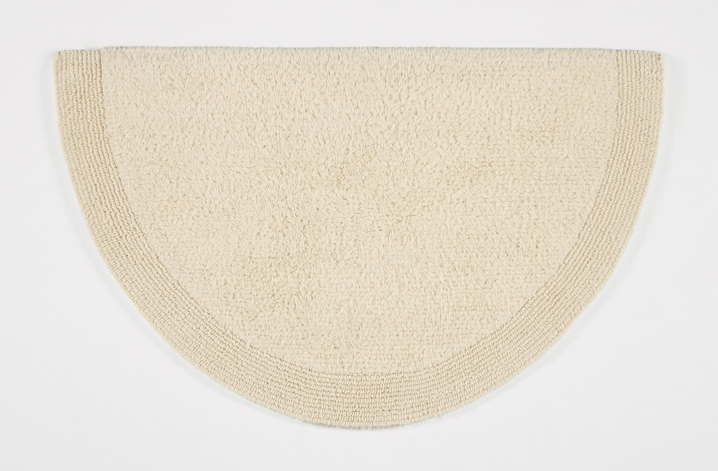 my home Badematte »Kapra, Badvorleger, Badezimmer Teppich«, beidseitig nutzbar-fussbodenheizungsgeeignet-strapazierfähig, mit Bordüre, Badteppich, Badematte, Baumwolle