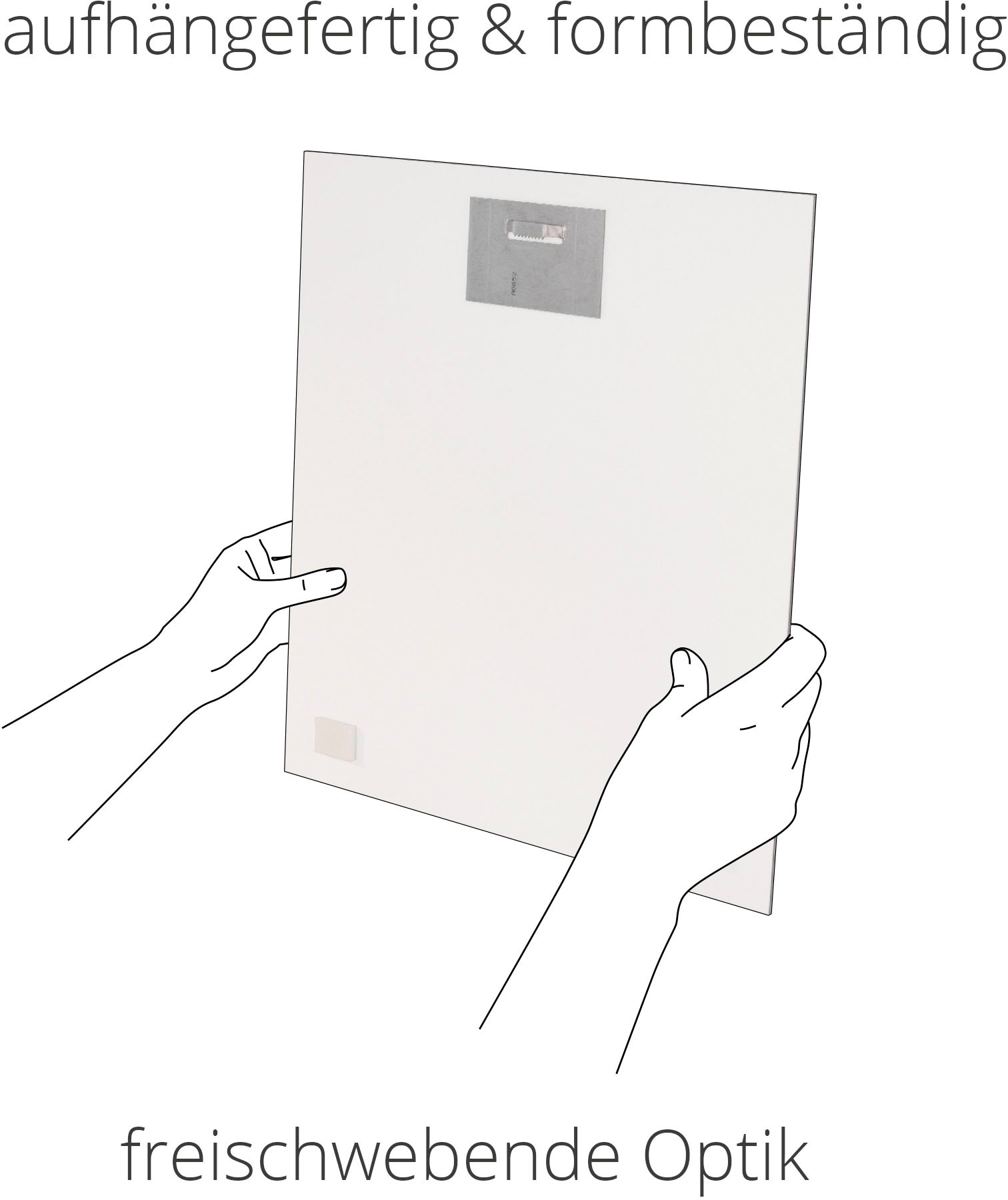 Artland Alu-Dibond-Druck »Fensterblick Leuchtturm«, Fensterblick, (1 St.), für Innen- und Aussenbereich geeignet, Outdoorbild