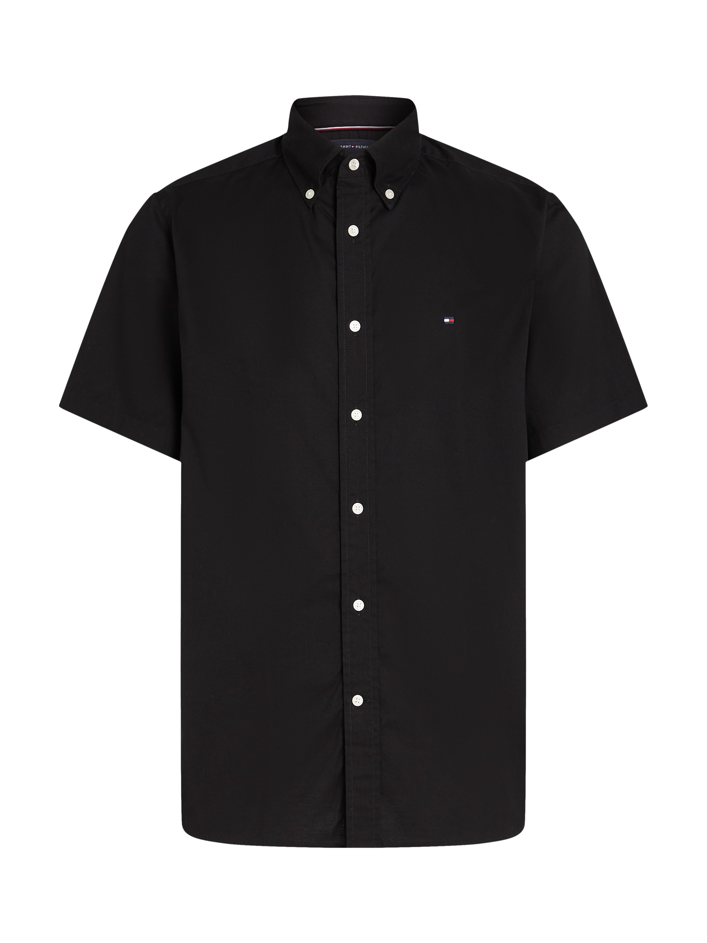 Tommy Hilfiger Chemise à manches courtes »FLEX POPLIN SOLID S/S SHIRT«
