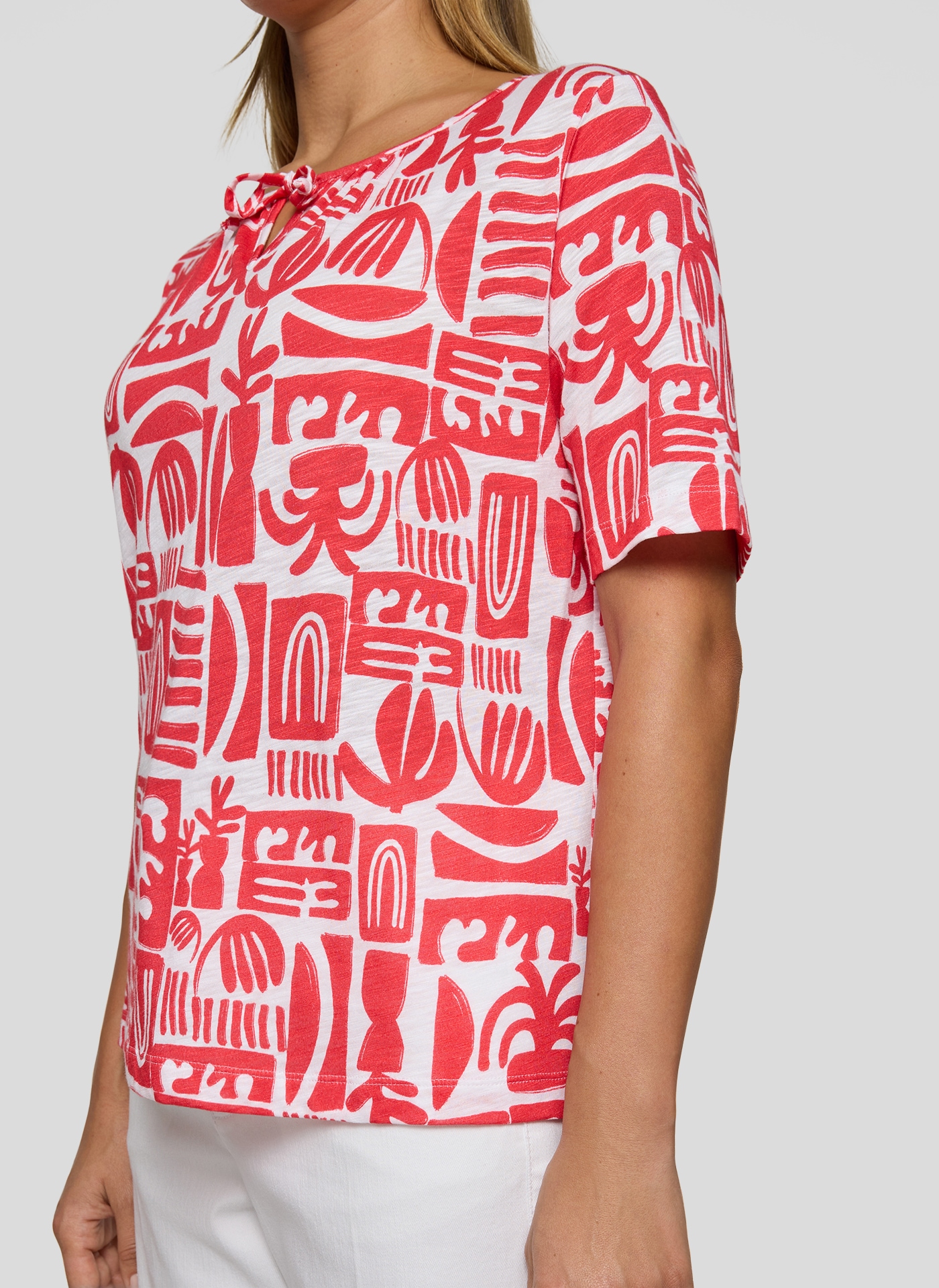 Rabe T-shirt mit All-Over Print