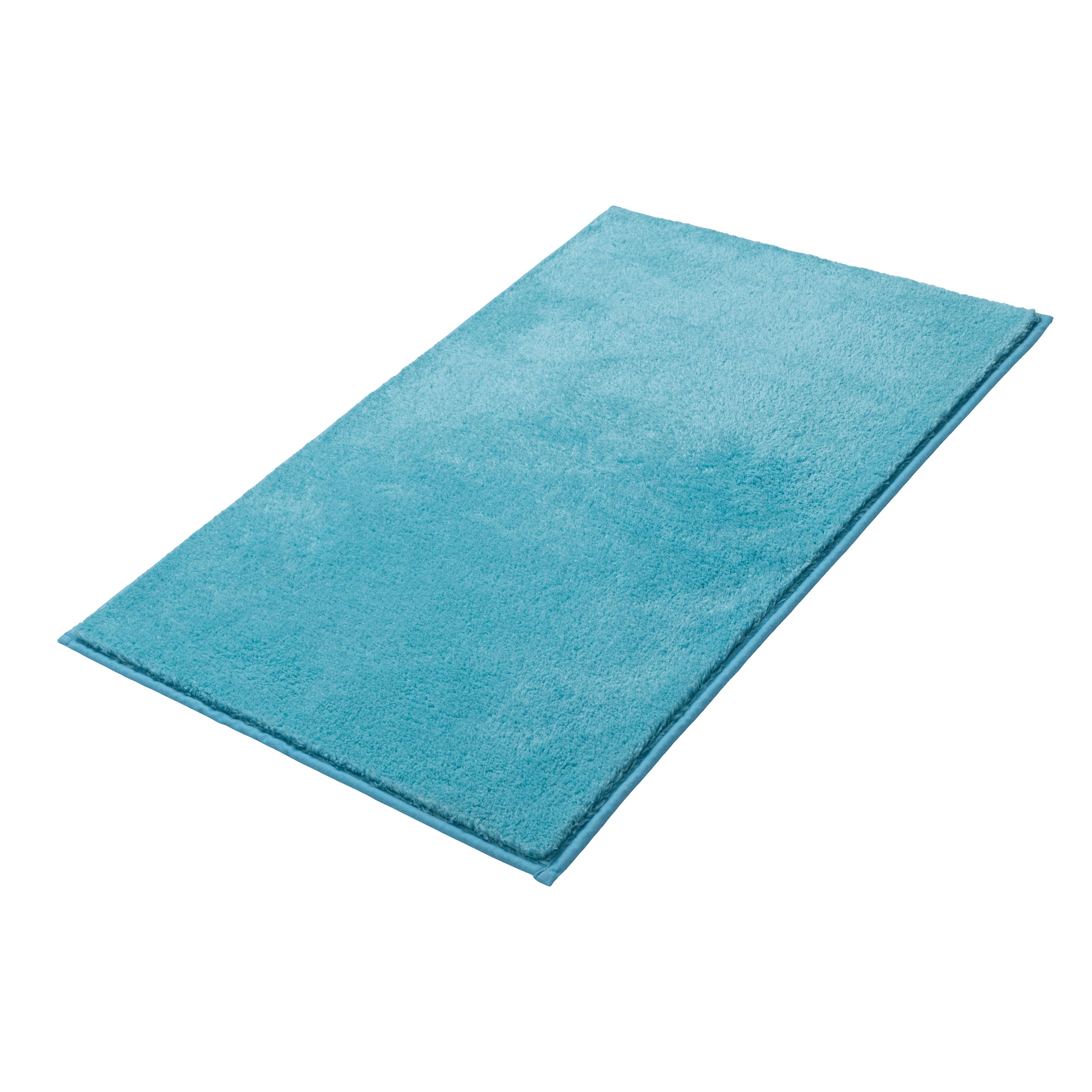 OTTO home Badematte "Cali, Badvorleger, Badezimmer Teppich, Duschvorleger" Höhe 10 mm rutschhemmend beschichtet fußbodenheizungsgeeignet  schnell trocknend weich, Uni Farben, auch als Teppich erhältlich