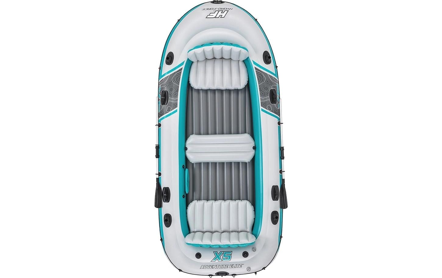 Bestway Bateau pneumatique »Hydro-Force Komplett-Set Adventure Elite X5« bottes en caoutchouc