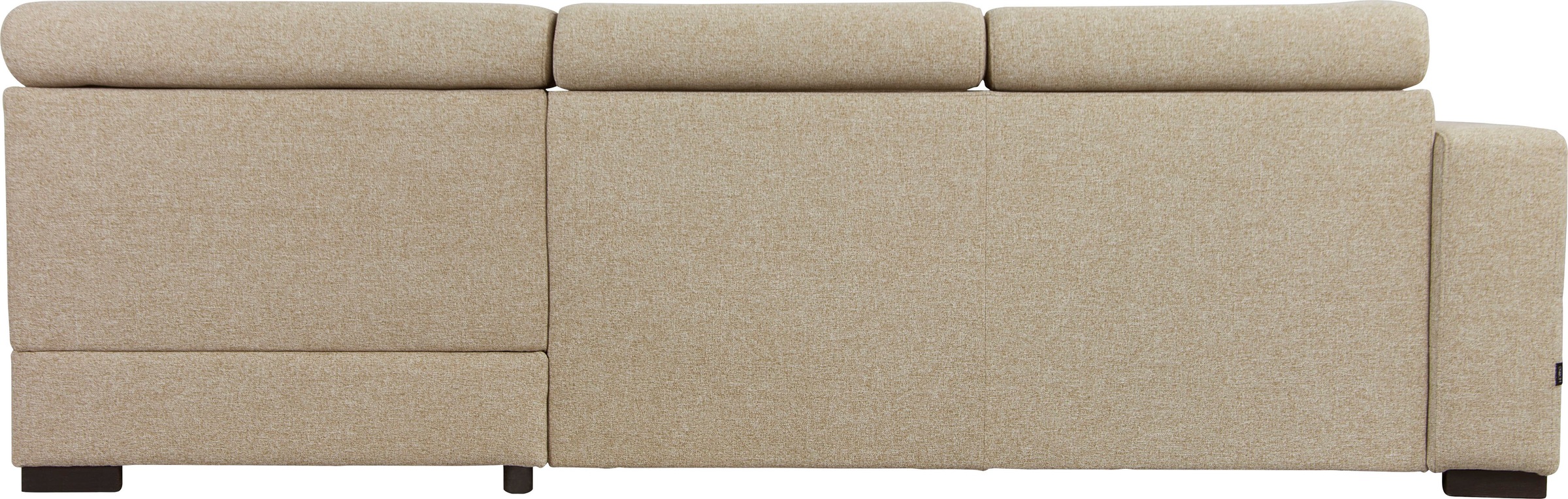 Home affaire Ecksofa »Tulio L-Form«, wahlweise mit Bettfunktion und Bettkasten, incl. 3 Zierkissen