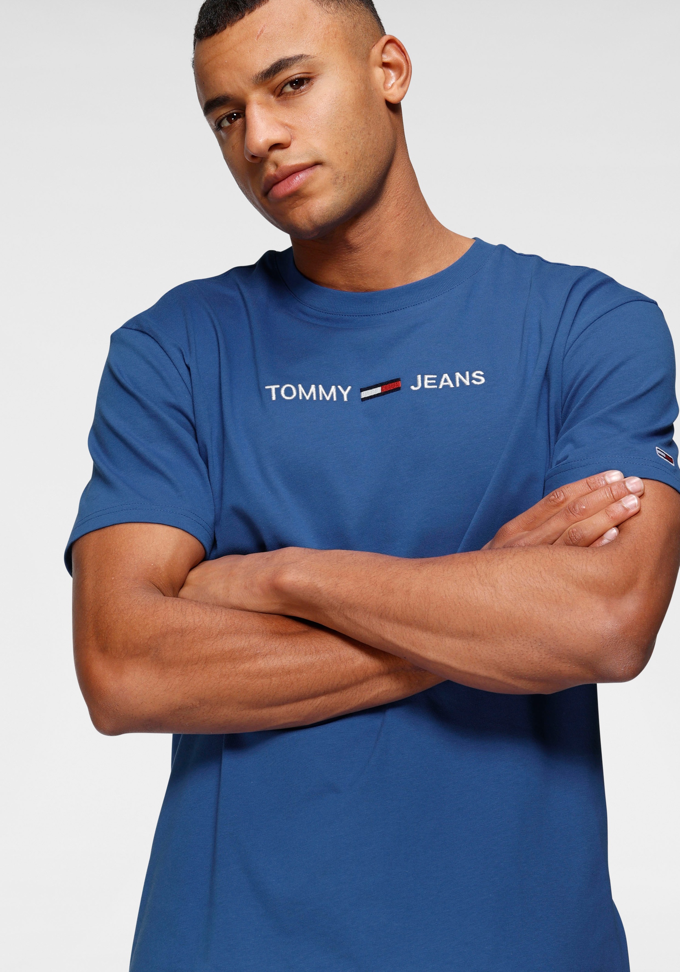 Image of Tommy Jeans T-Shirt »TJM STRAIGHT LOGO TEE« bei Ackermann Versand Schweiz