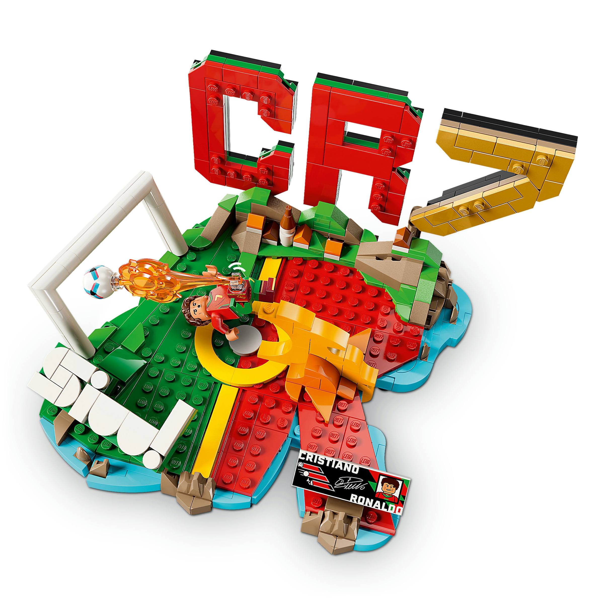 LEGO® Konstruktionsspielsteine »Cristiano Ronaldo – Fussball-Highlights (43012), LEGO Editions Football«