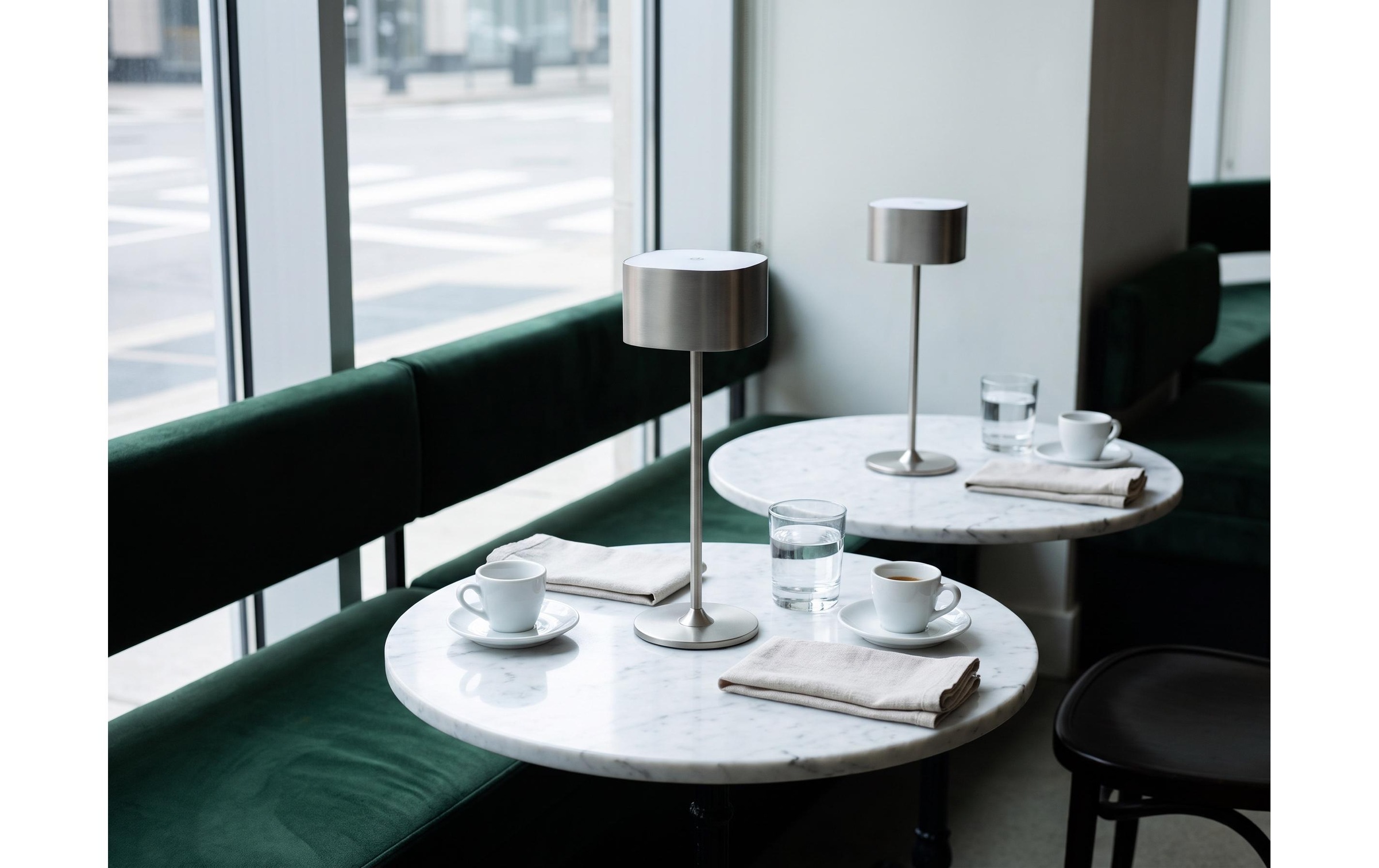 Cocon Lampe de table »Tischleuchte mit Ladestation Romantico, 3 Stück« Module LED blanc chaud