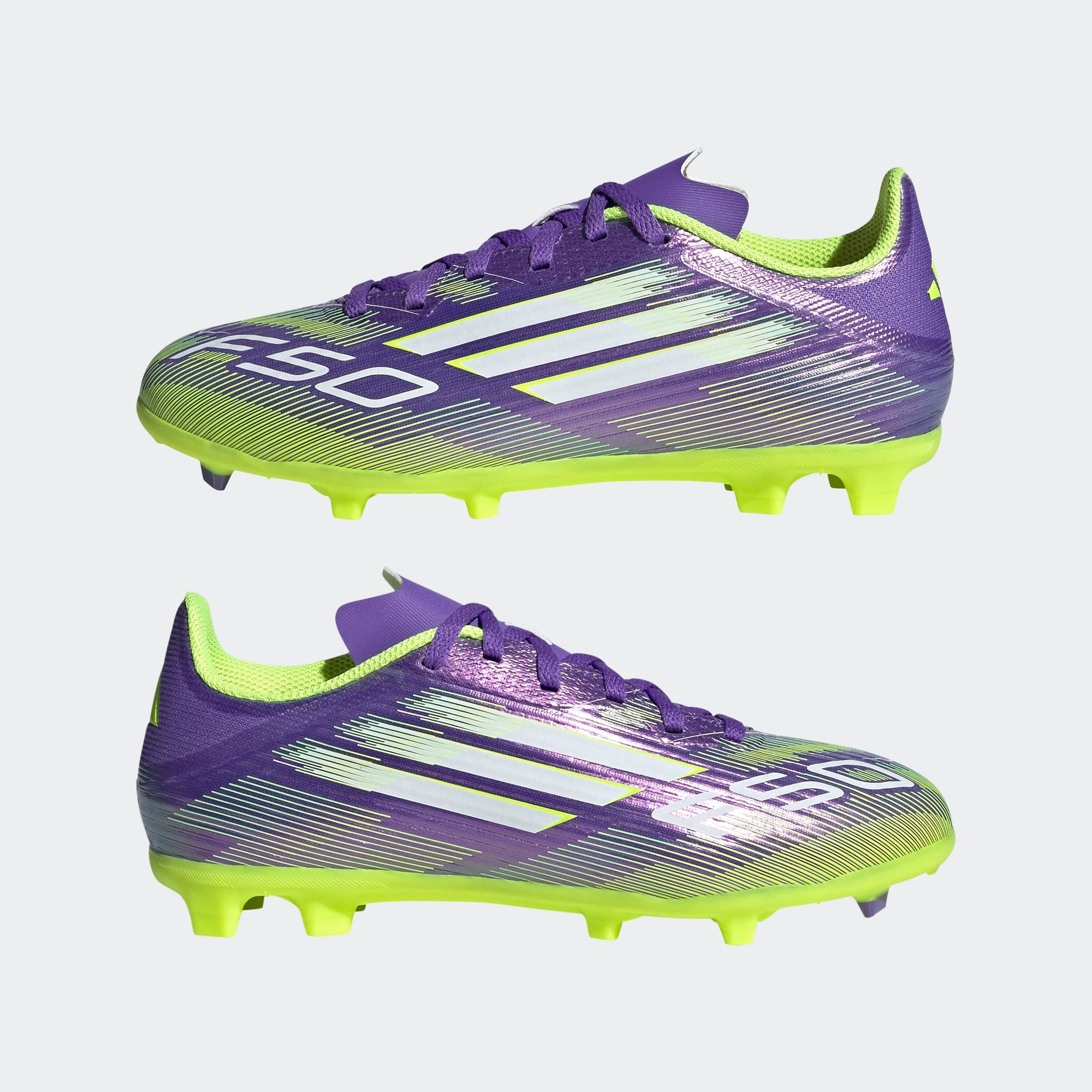 adidas Performance Fussballschuh »F50 LEAGUE KIDS FG/MG«, geeignet für Rasen- und Kunstrasenplätze