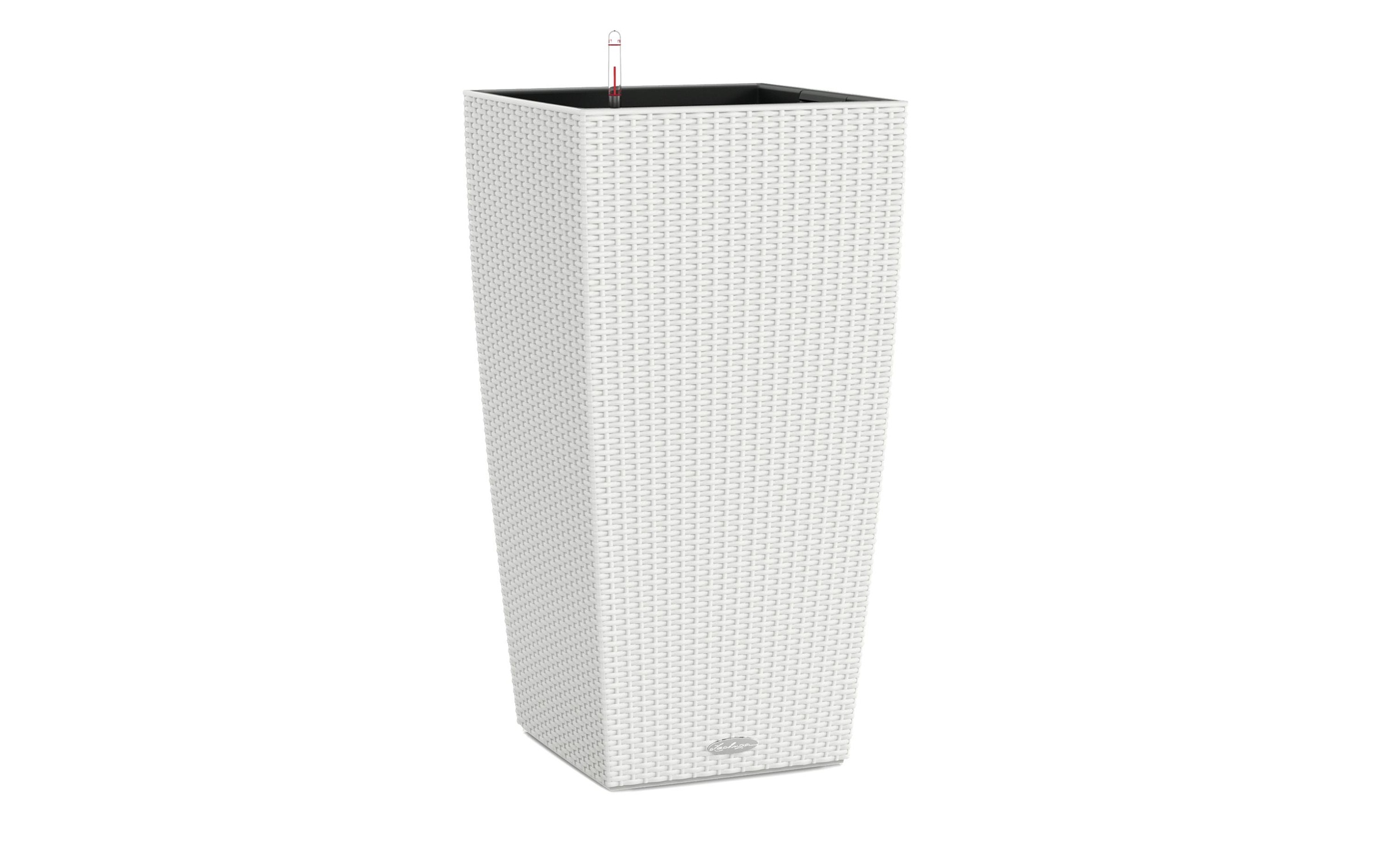 Image of Blumentopf "Lechuza Cubico Cottage 40 Weiss"