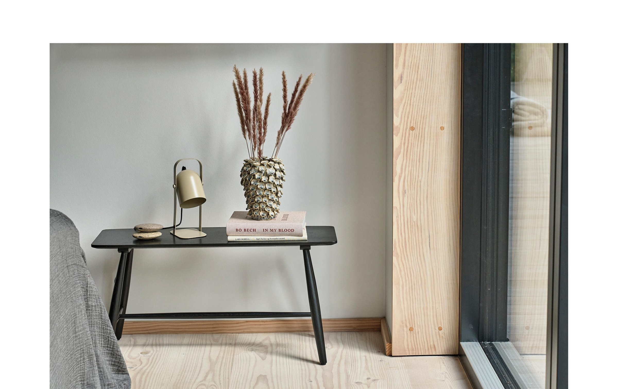 Villa Collection Denmark Sitzbank »Villa Collection Bank Bast, Schwarz«