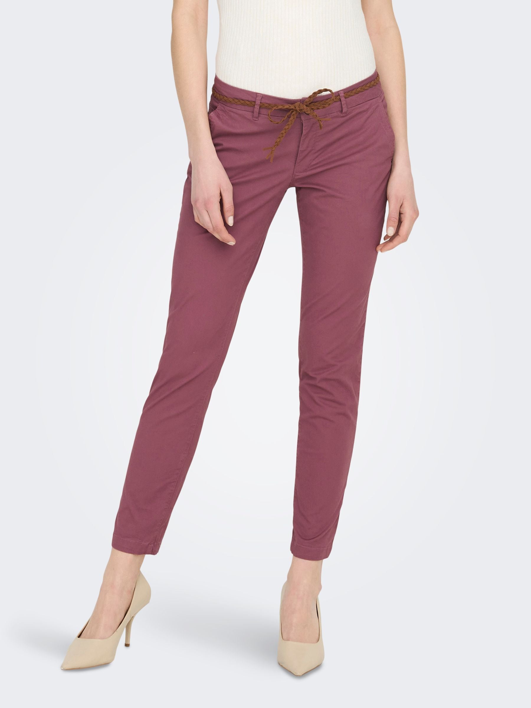 Chinohose »ONLEVELYN REG ANKLE CHINO PANT PNT NOOS«