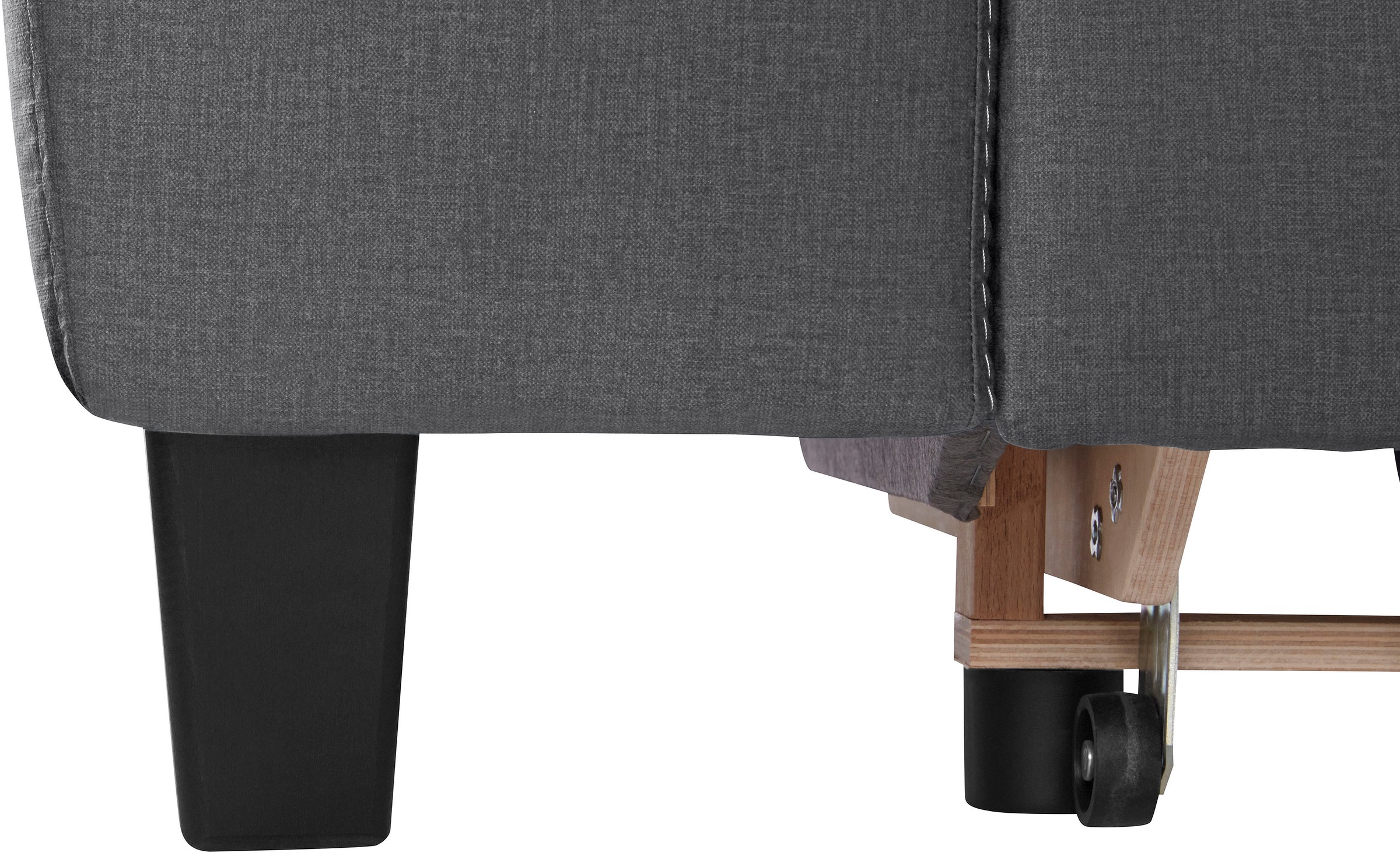 COTTA Ecksofa »Morven L-Form«, Kopfteilverstellung, wahlweise mit Bettfunktion und Bettkasten