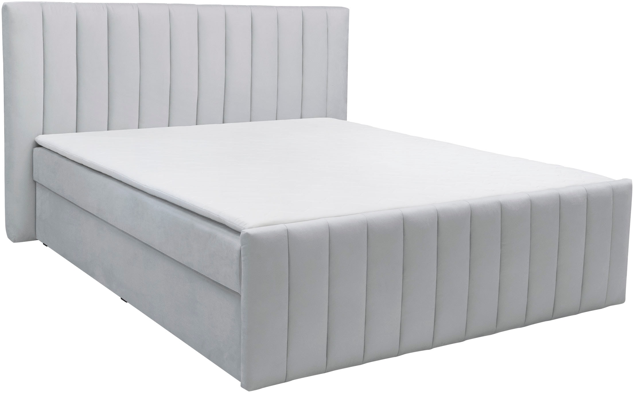 INOSIGN Boxbett »Effy inkl. Bettkasten und Topper, erhältlich in der Breite 180x200cm« verschiedene Härtegrade wählbar