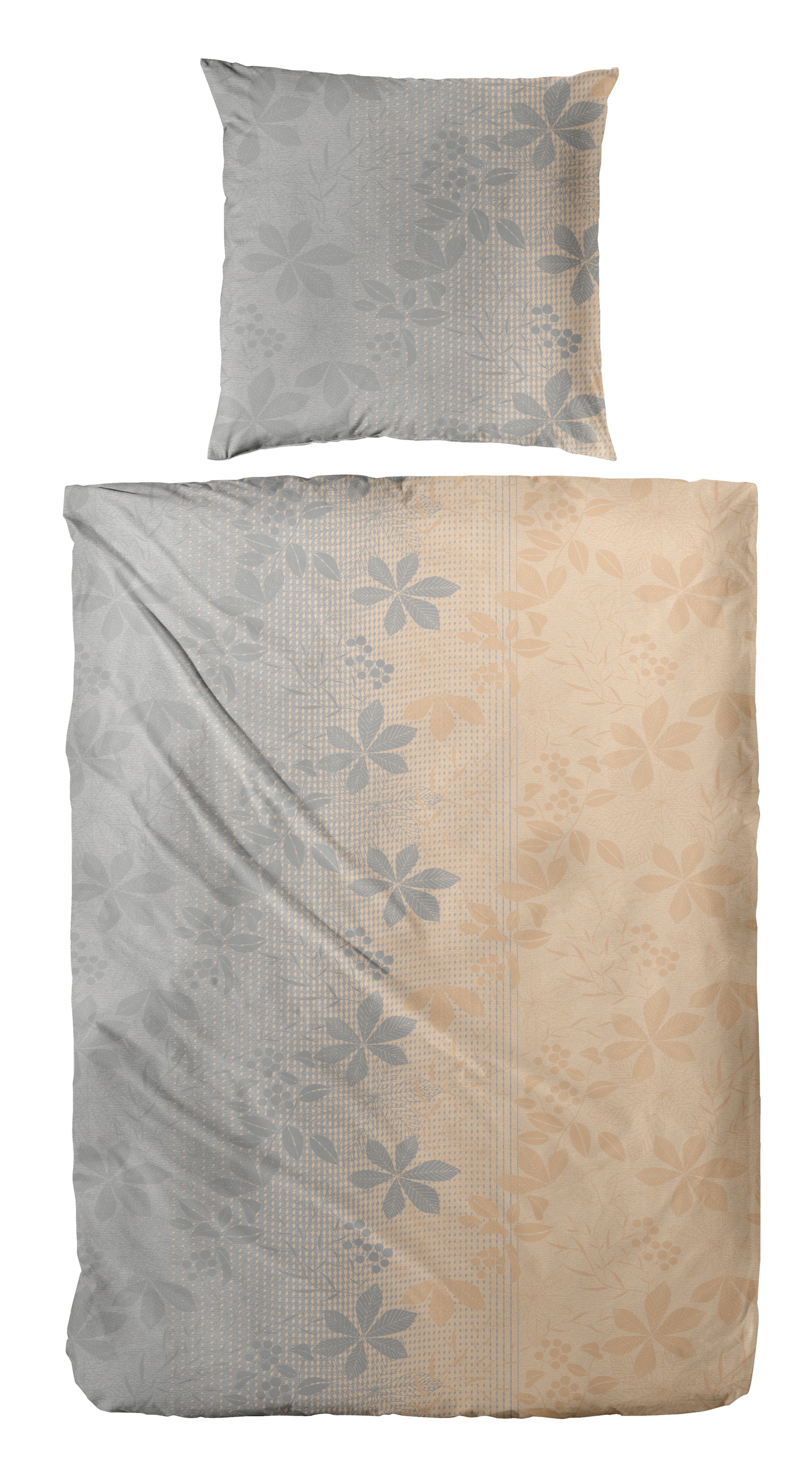 Primera Linge de lit »Feinbiber-Bettwäsche Maple« 2 cuis à motif floral