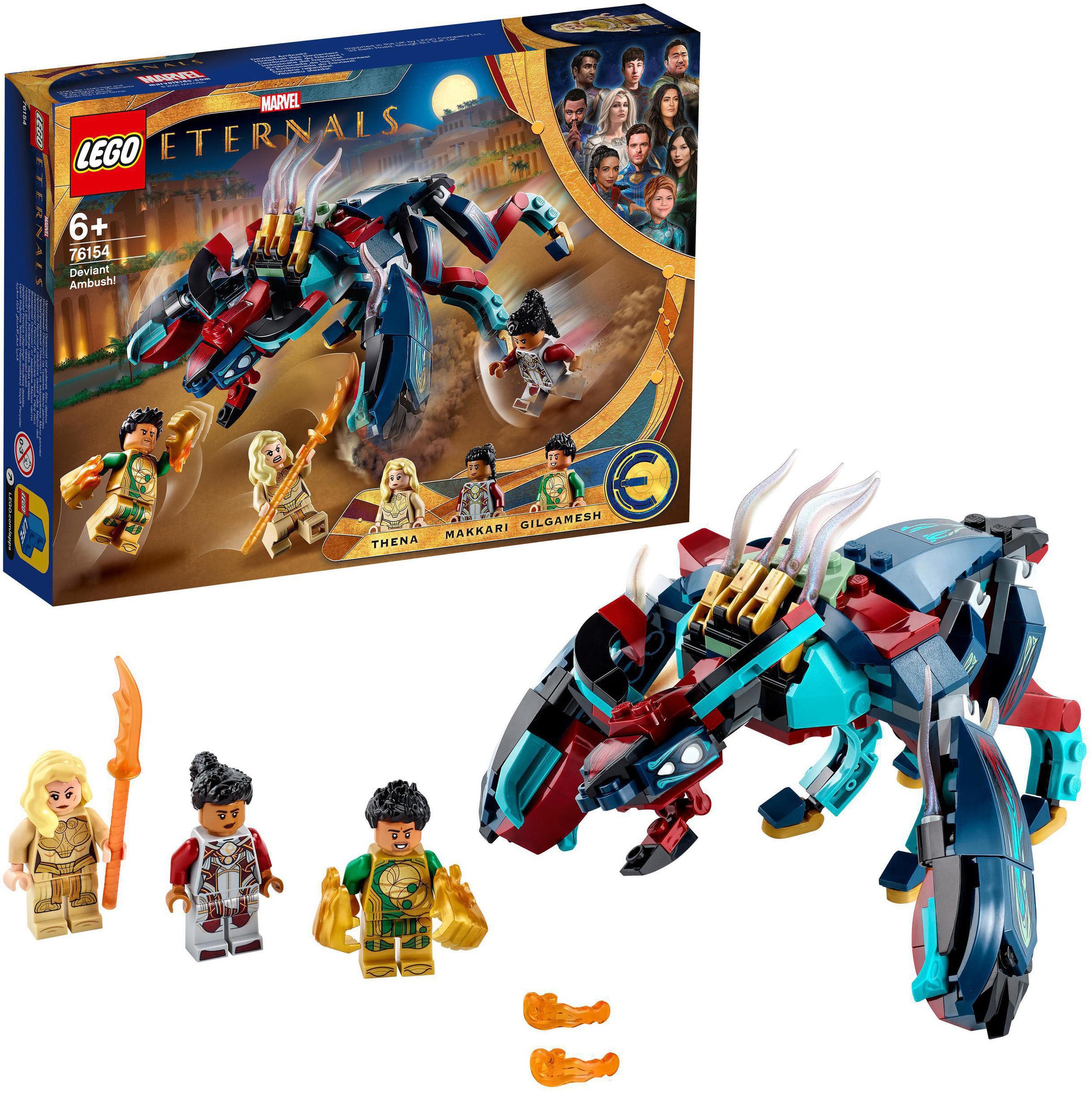 Image of LEGO® Konstruktionsspielsteine »Hinterhalt des Deviants! (76154), LEGO® Marvel Super Heroes«, (197 St.), Made in Europe bei Ackermann Versand Schweiz