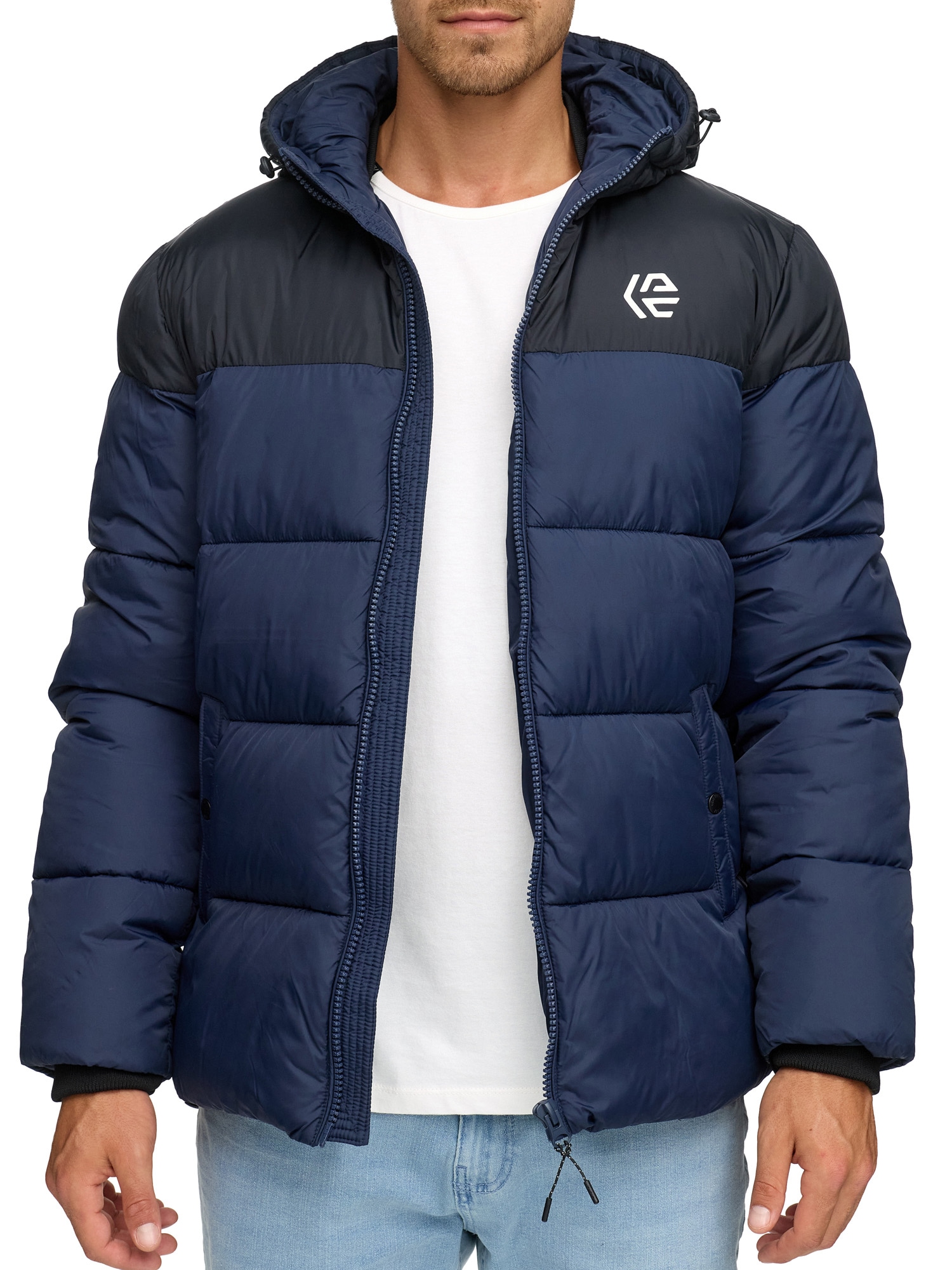 Indicode Steppjacke »INAlanin«, mit Kapuze