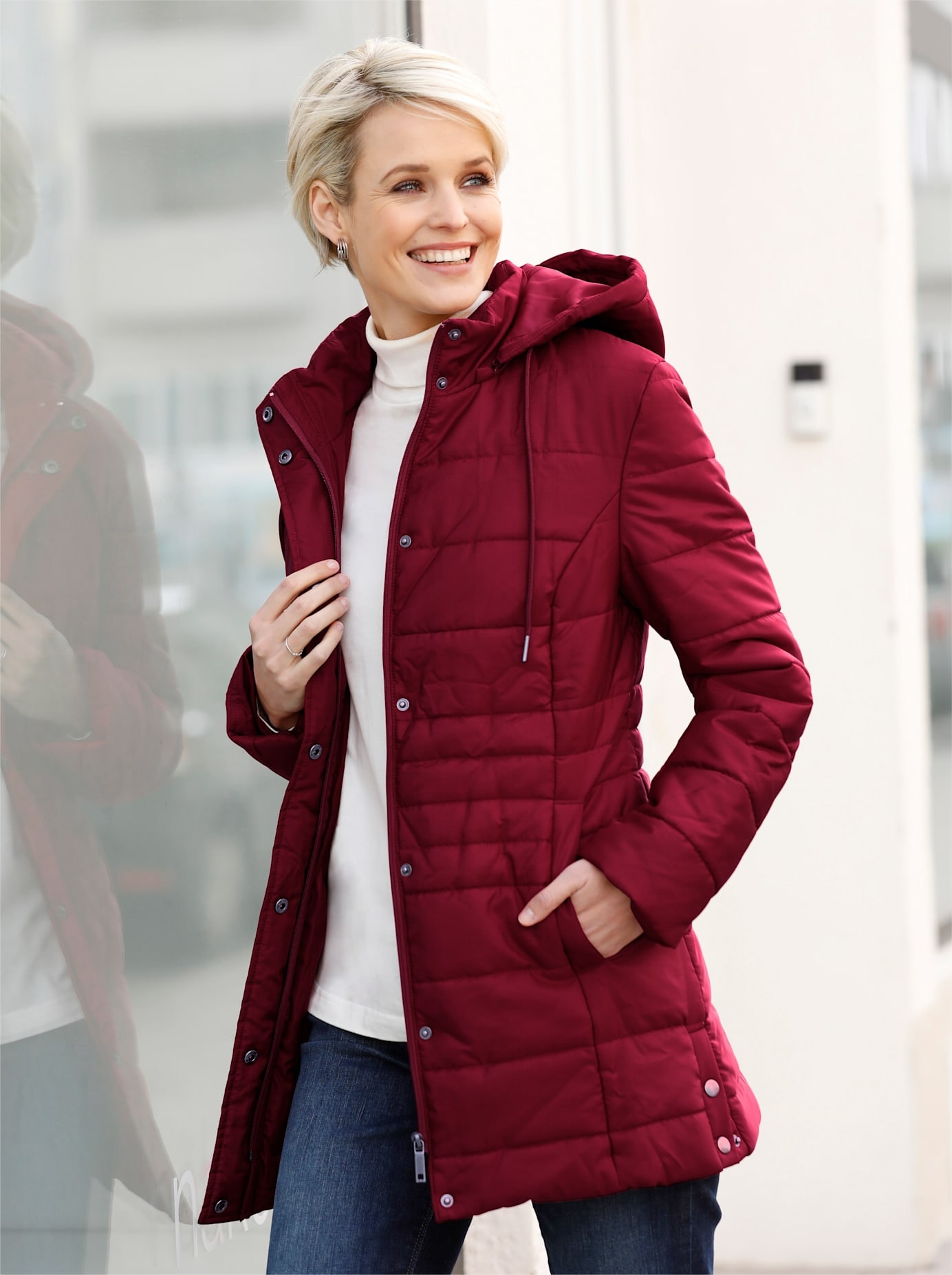 Classic Basics Veste matelassée avec capuche