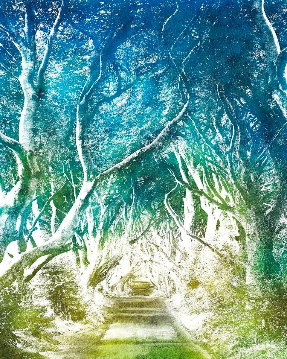 Image of Komar Vliestapete "Digitaldruck Vlies - Alley - Grösse 200 x 250 cm" bedruckt glatt Wohnzimmer, Schlafzimmer