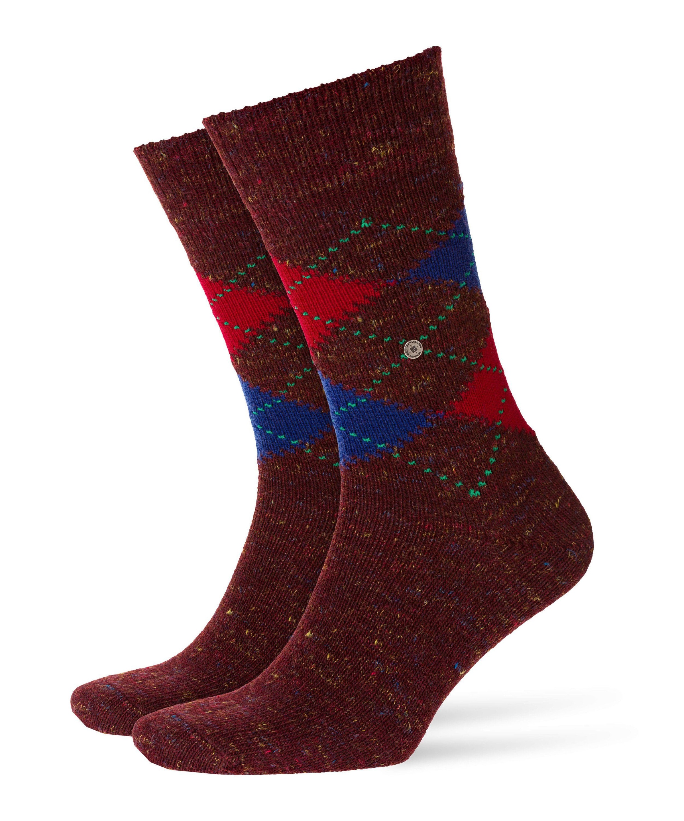 Socken Tweed Argyle (1 Paar)