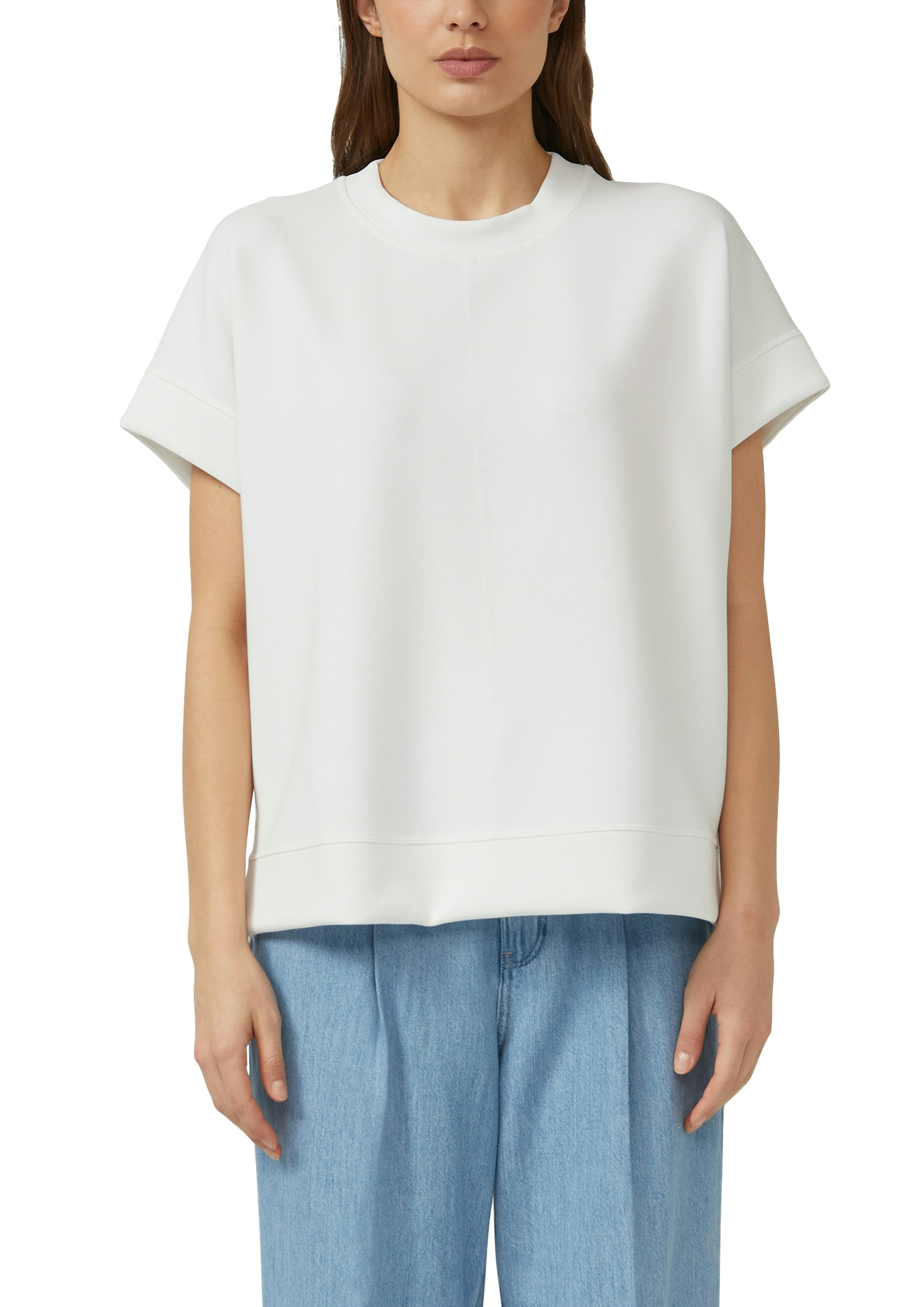Image of s.Oliver Sweater, Halbarm-Sweater mit Stretch
