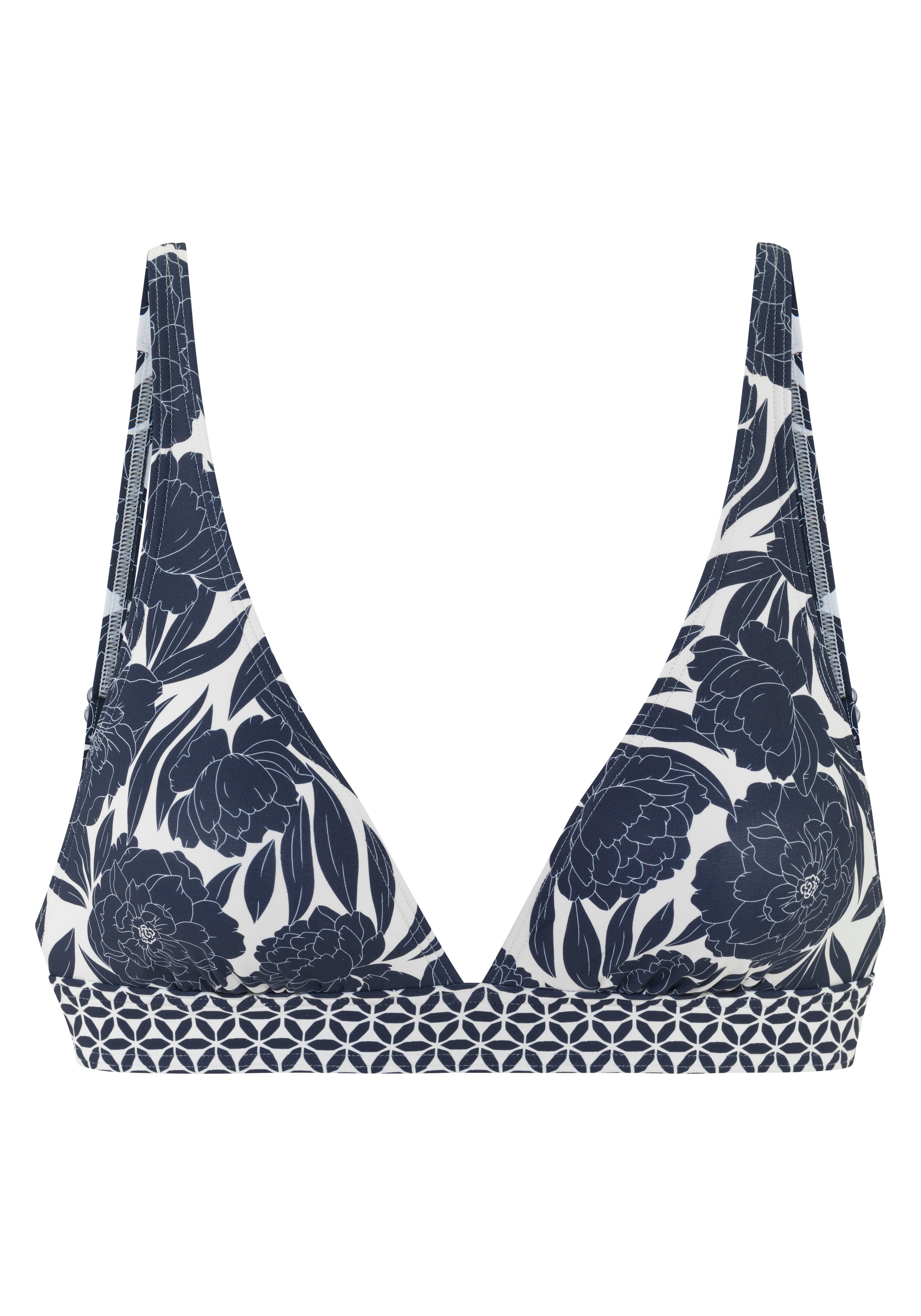 Sunseeker Top bikini triangle »Blossom« im Muster-Mix