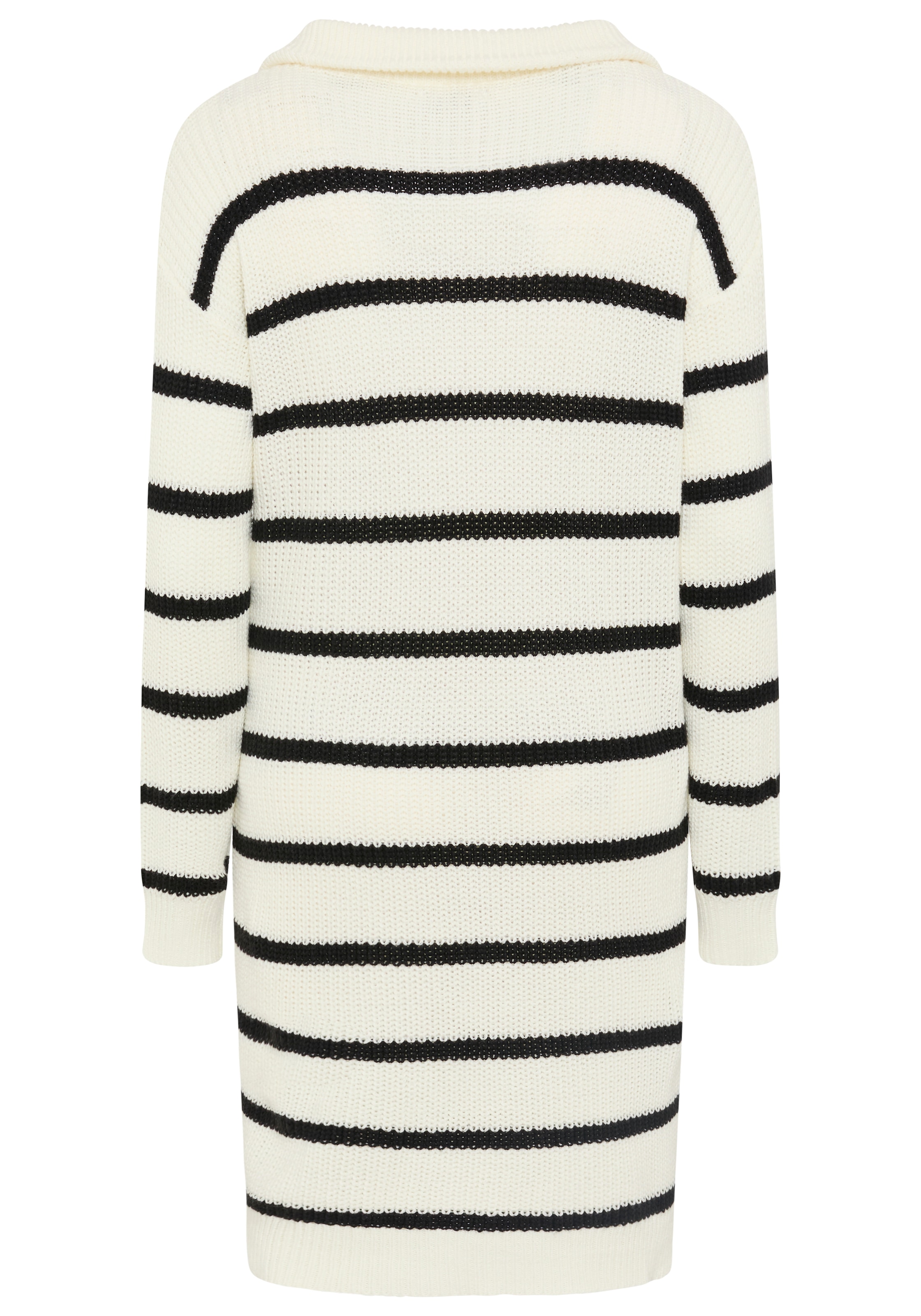Neun Monate Umstandskleid »Umstand-Strickkleid mit Zipper - Stillpullover« Langarm, aus Strickmaterial, mit Reissverschluss