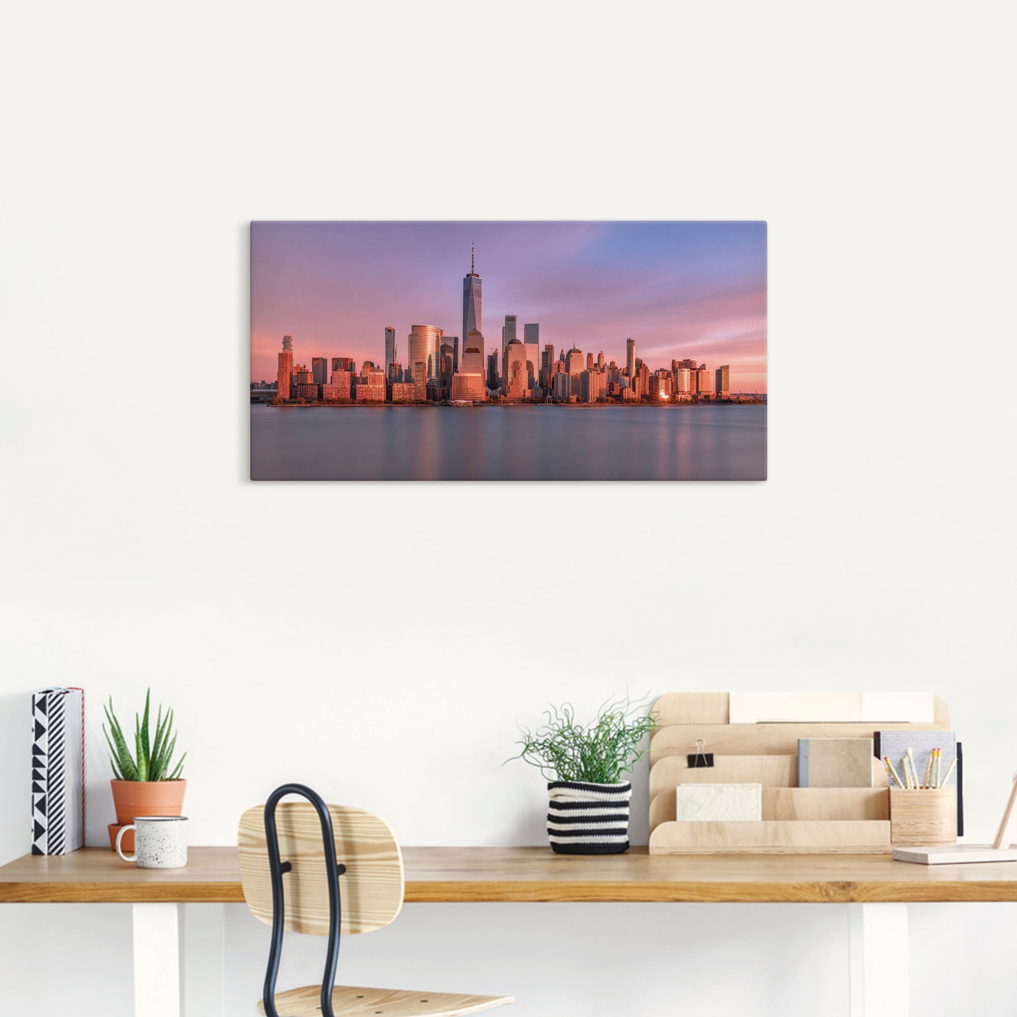 Artland Wandbild »New York City«, New York, (1 St.), als Leinwandbild, Poster in verschied. Grössen