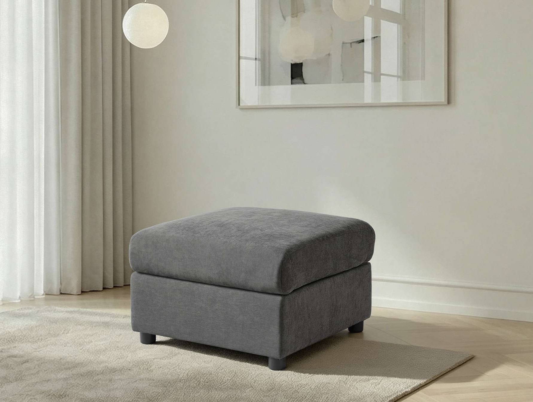 Image of Dorel Home Polsterhocker "STILHUS Sitzhocker passend zur Serie, Breite 65 cm, Chenille-Bezug" als Modul oder separat verwendbar - individuell kombinierbar