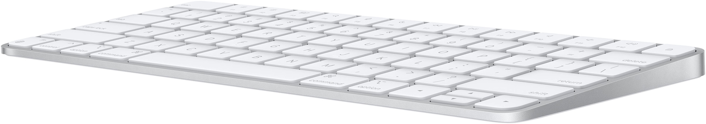 Apple Apple-Tastatur »Magic Keyboard« (Angenehmes Tippen | Lautstärkeregler | Multimedia-Tasten | USB-Anschluss | iOS Sondertasten)