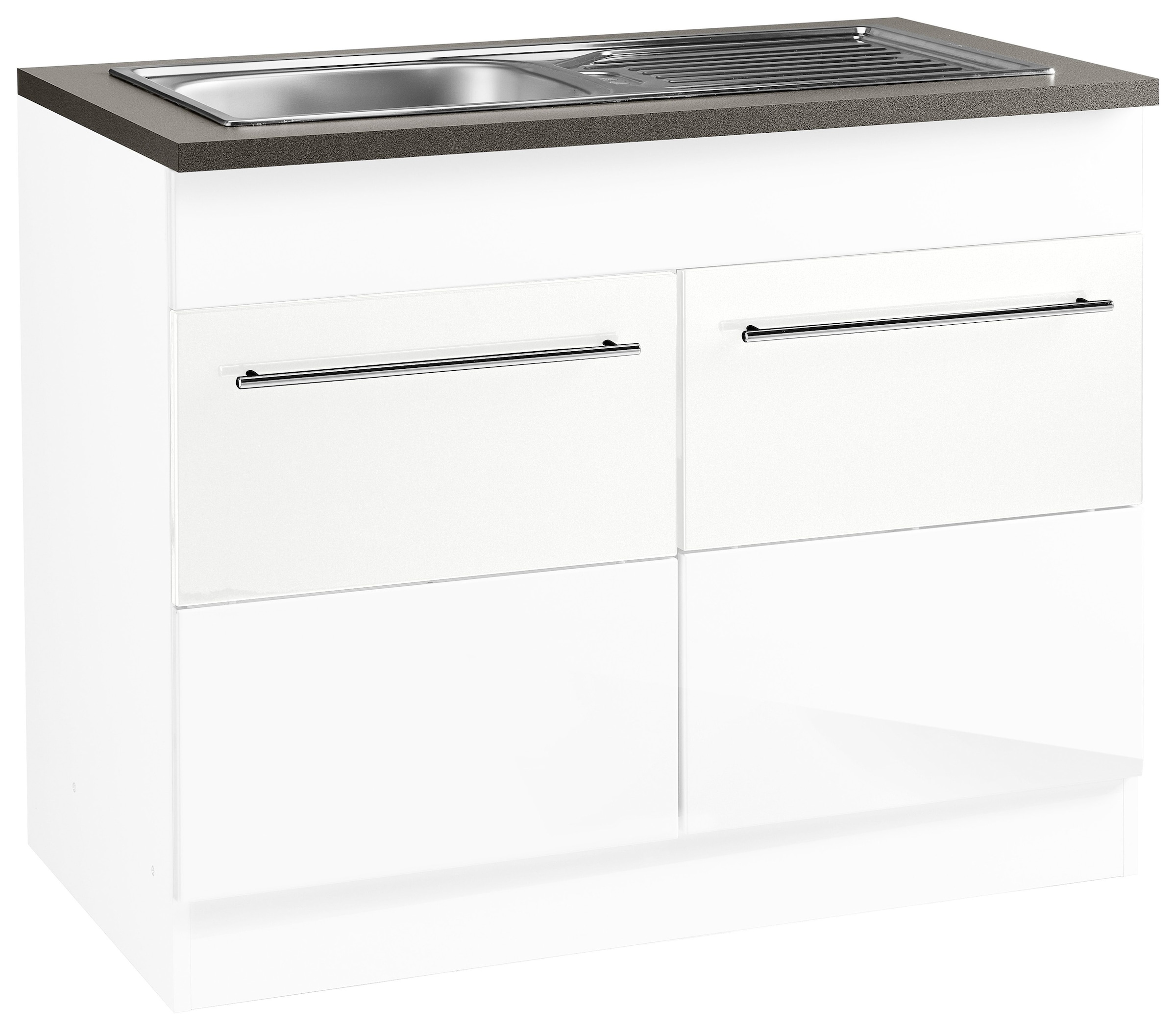 Image of KOCHSTATION Spülenschrank "KS-Trient" 100 cm breit, inkl. Einbauspüle