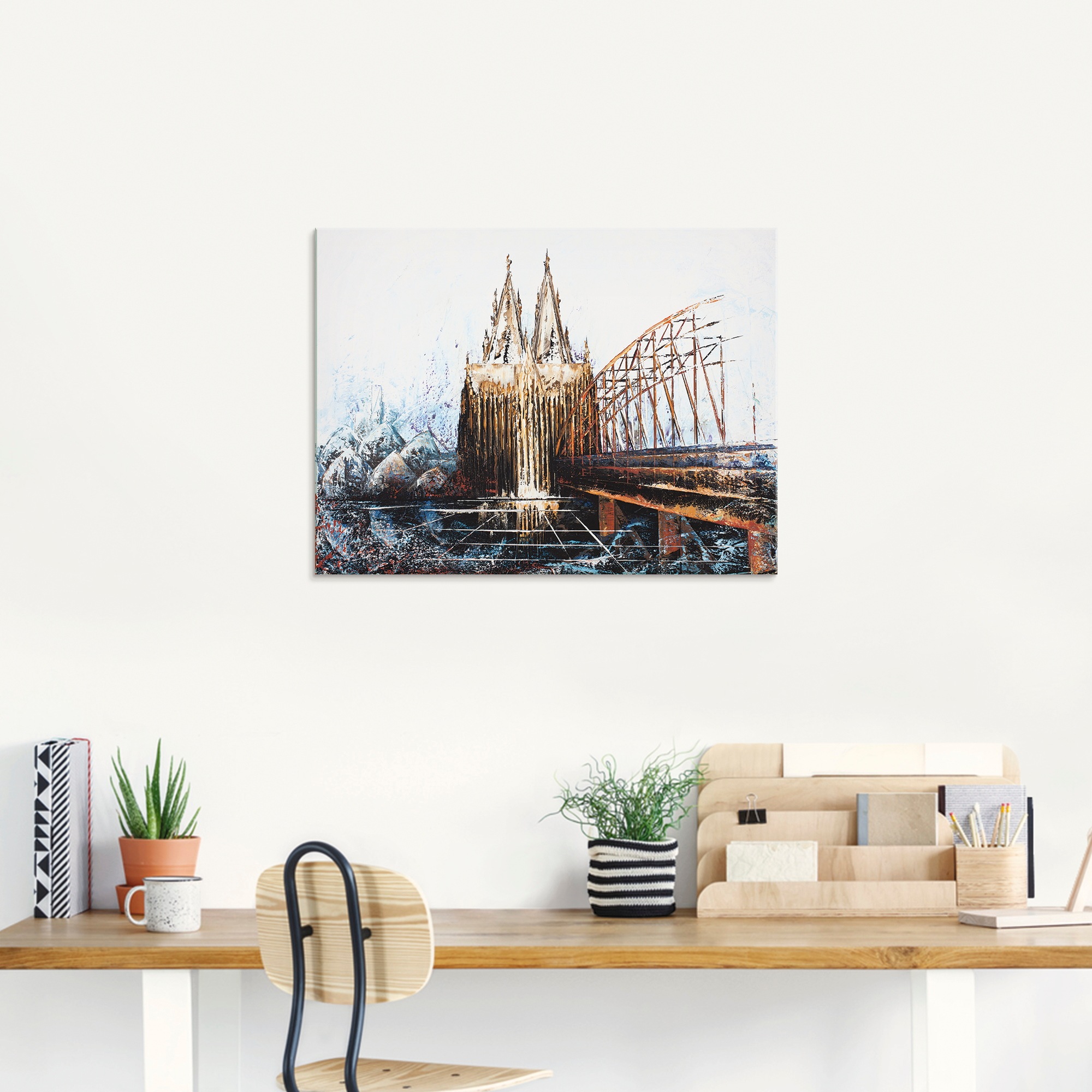 Artland Glasbild »Köln Impression« Deutschland 1 Stk. tlg. in verschiedenen Grössen