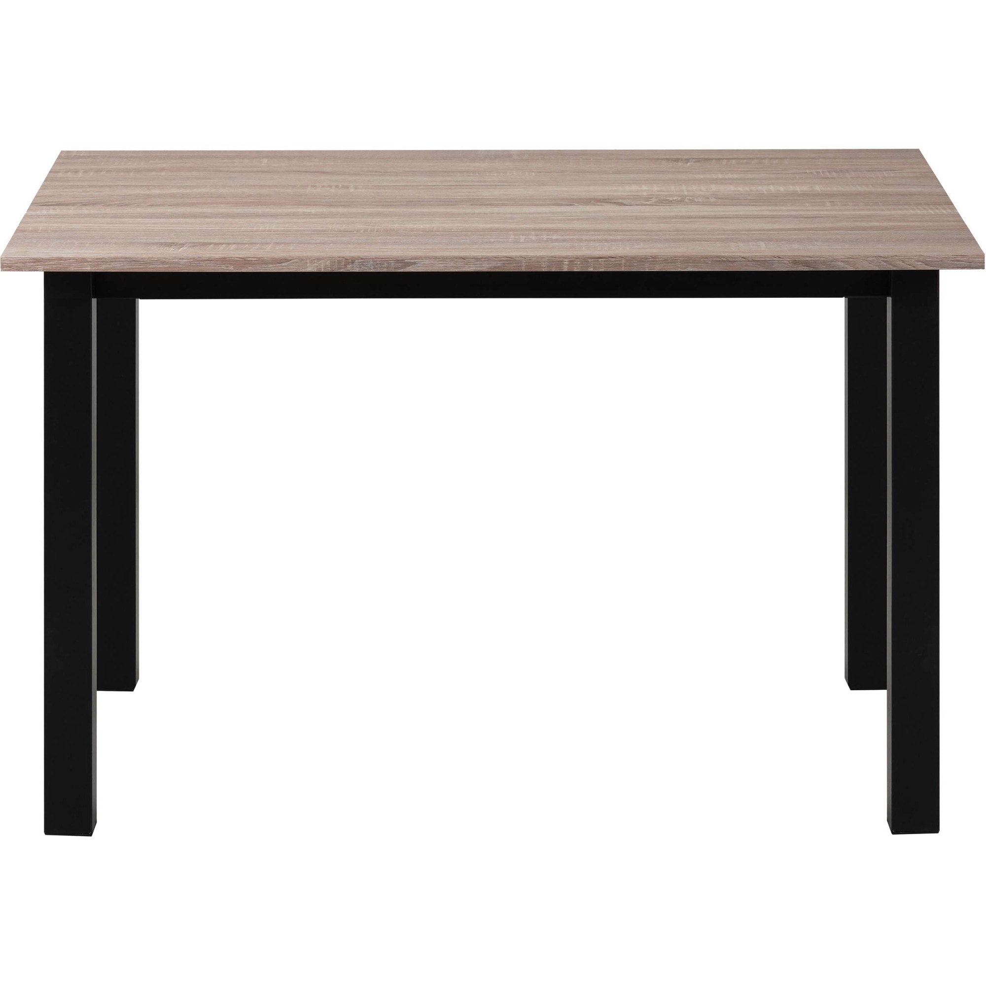 GOODproduct Table de salle à manger »Babetta« structure métallique noire laquée poudre, différentes largeurs