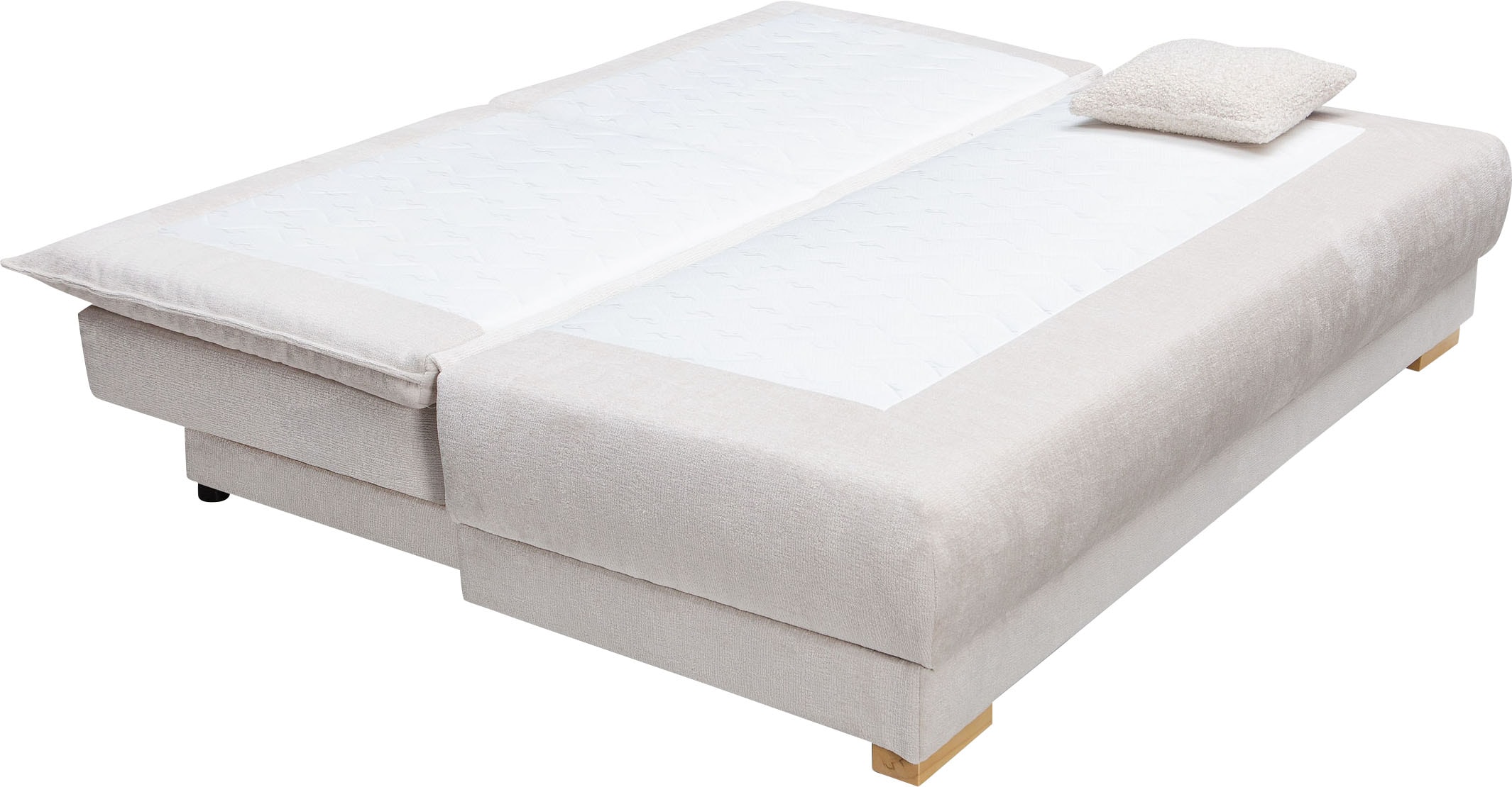 INOSIGN Schlafsofa »Bea« Dauerschlafsofa, Bettfunktion und-kasten,Boxspringsofa