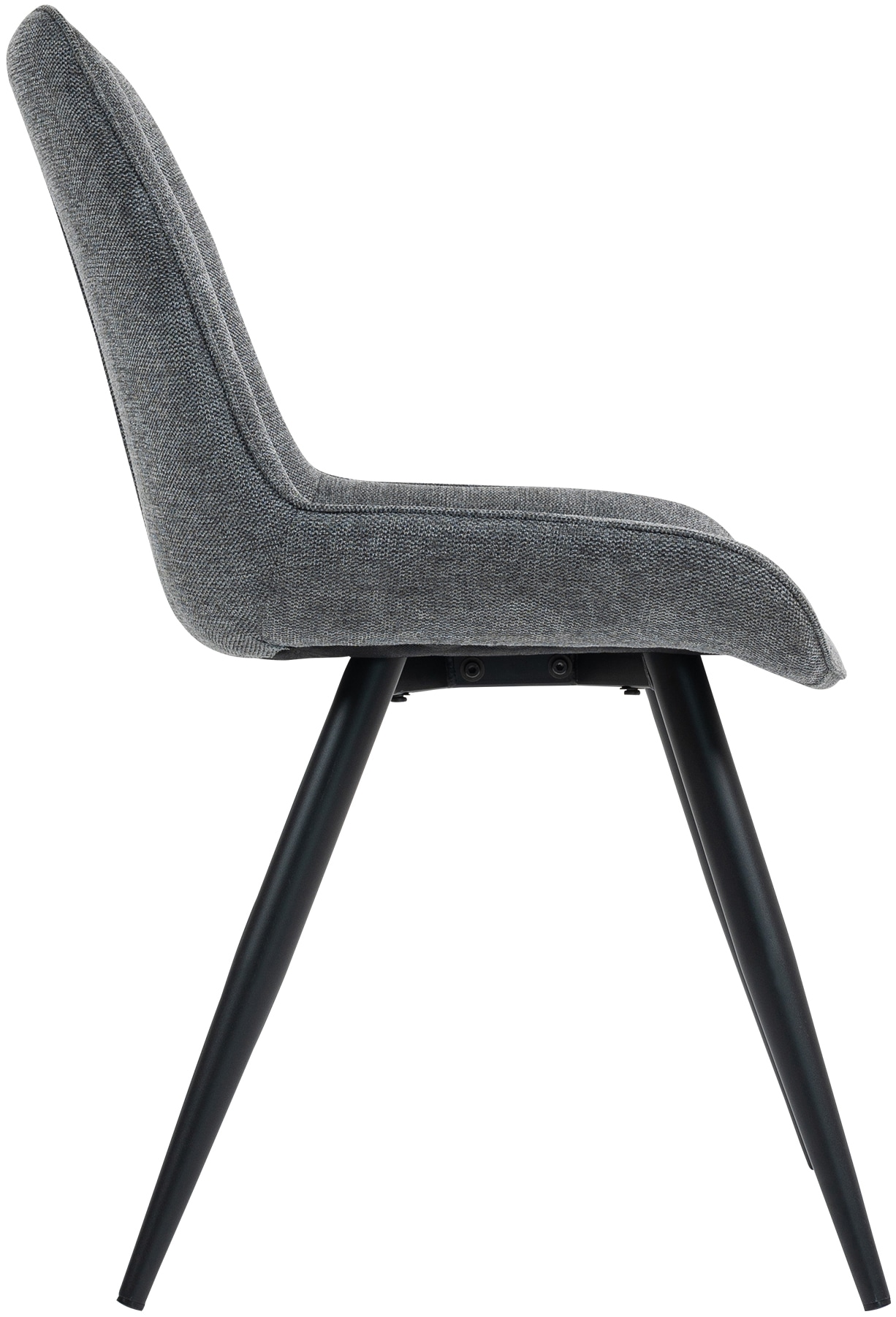 Duo Collection Chaise de salle à manger »Iris Esszimmerstuhl, 4er-Set« (Ensemble) 4 cuisrevêtement en tissu robuste, rembourrage matelassé, supporte jusqu'à 110 kg