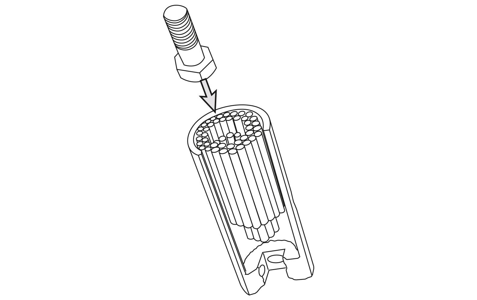 Ratsche »PowerGrip 3-tei«
