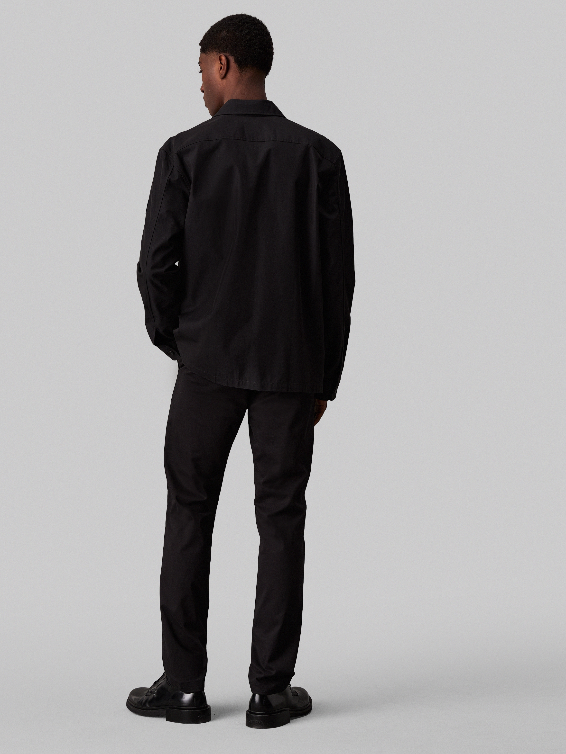 Calvin Klein Chinohose »SATEEN STRETCH SLIM CHINO«, mit Logopatch