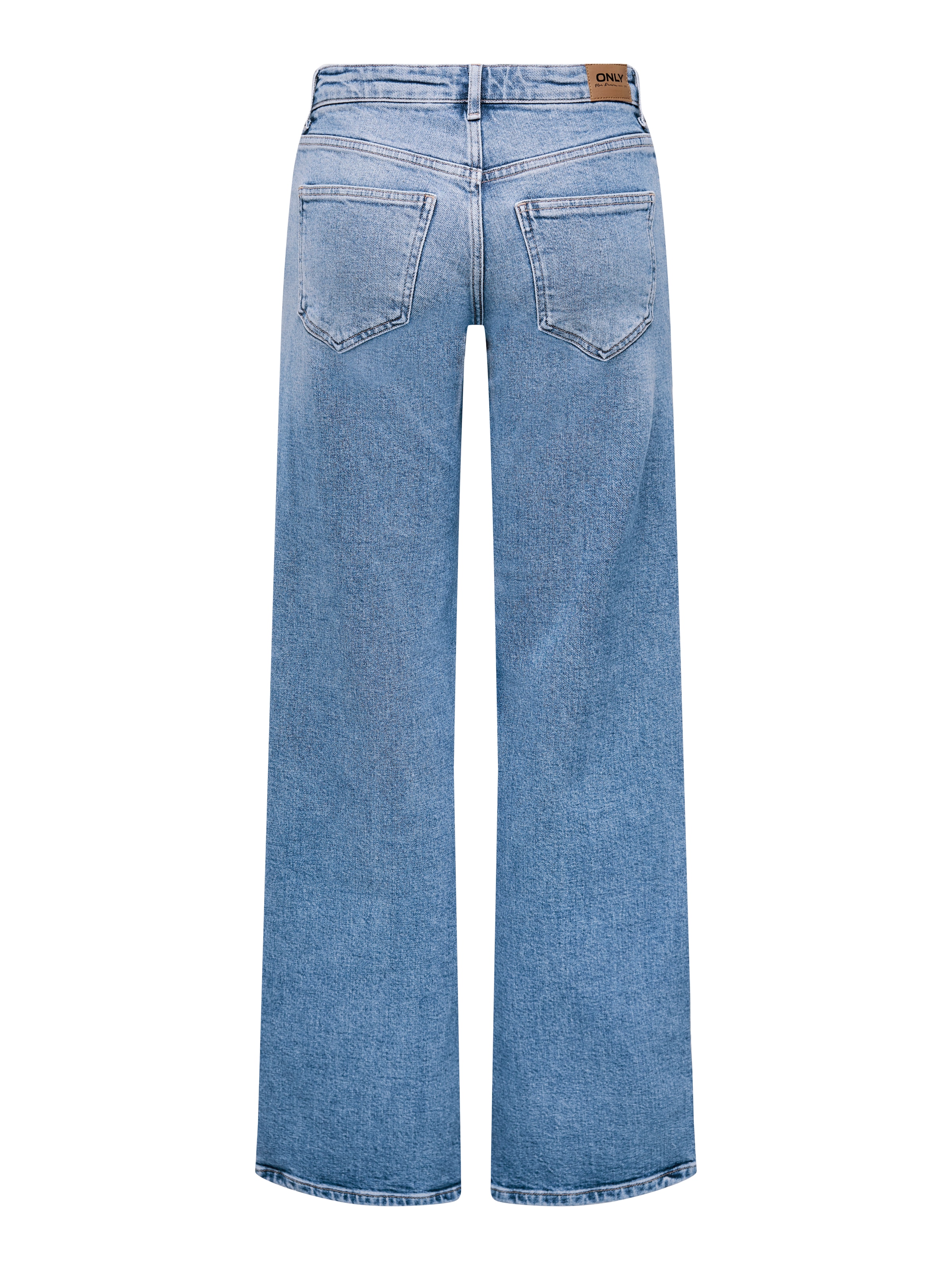 ONLY Low-rise-Jeans »ONLJUICY LW WIDE LEG DNM REA365 NOOS« Baumwollmischung, wide fit