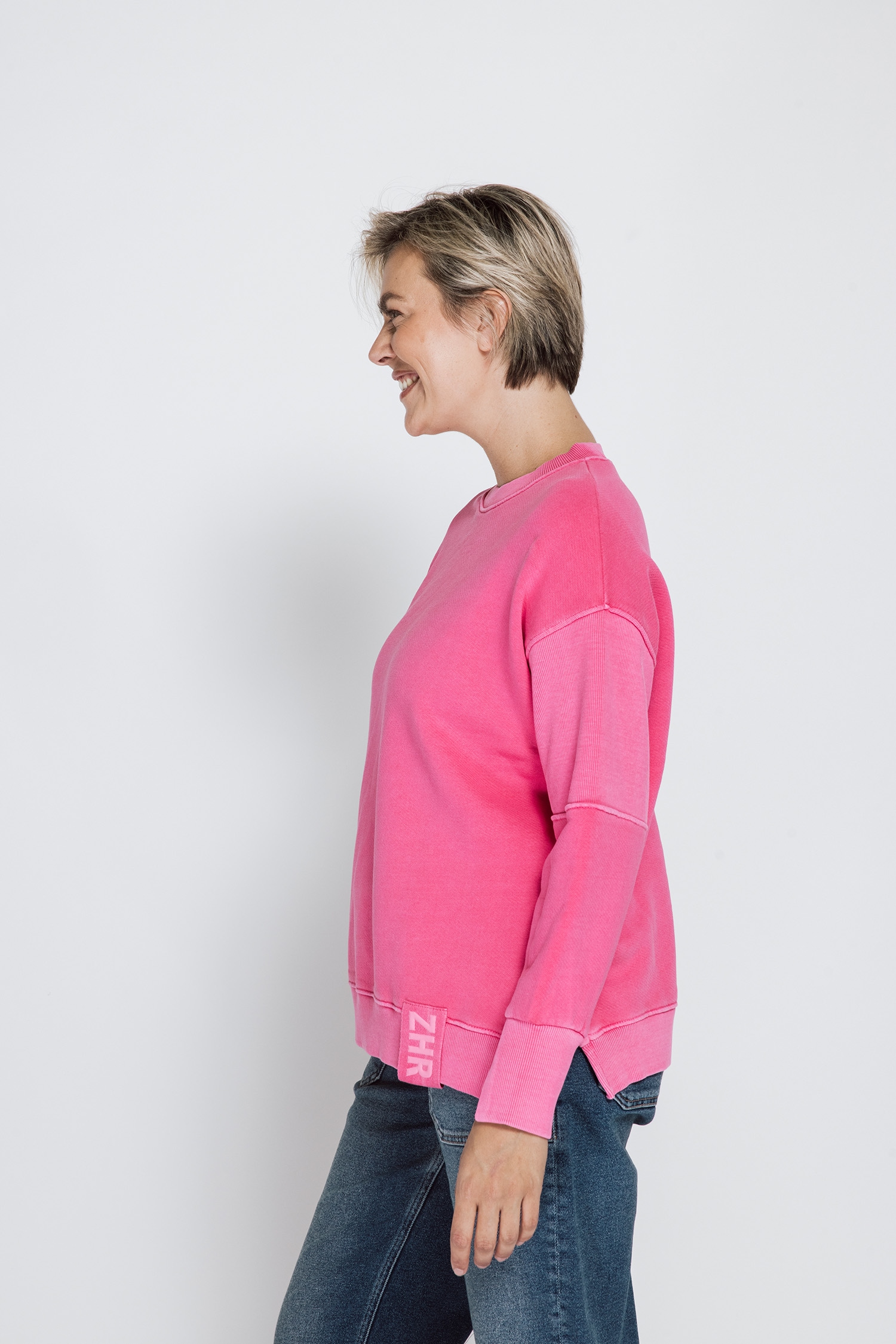 Zhrill Pull »OLEA«, bequeme Passform / Rundhals / Modische Schlitze
