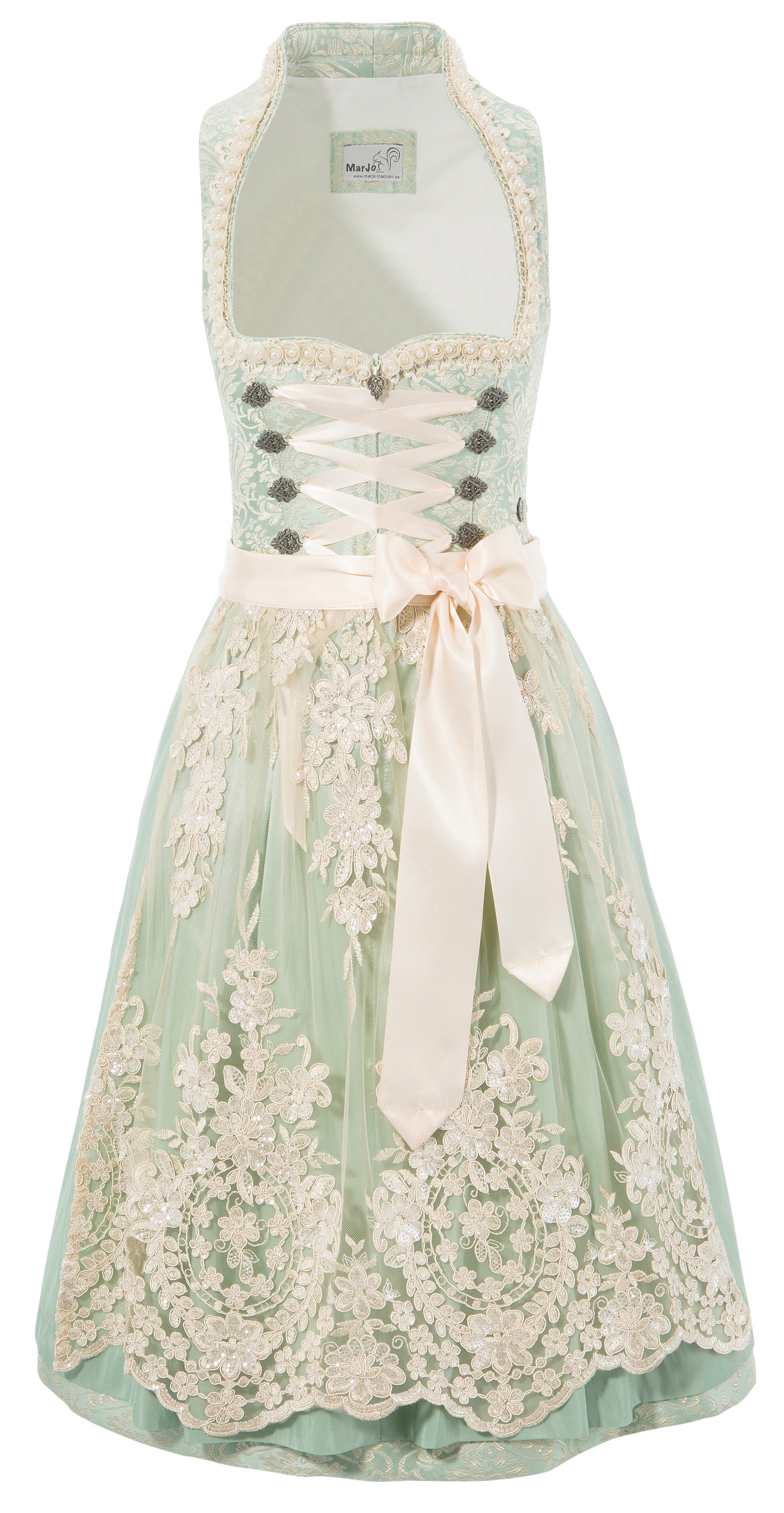 Image of MarJo Dirndl »Filine«, (2 tlg.), Damen, kurz mit Tüllschürze bei Ackermann Versand Schweiz