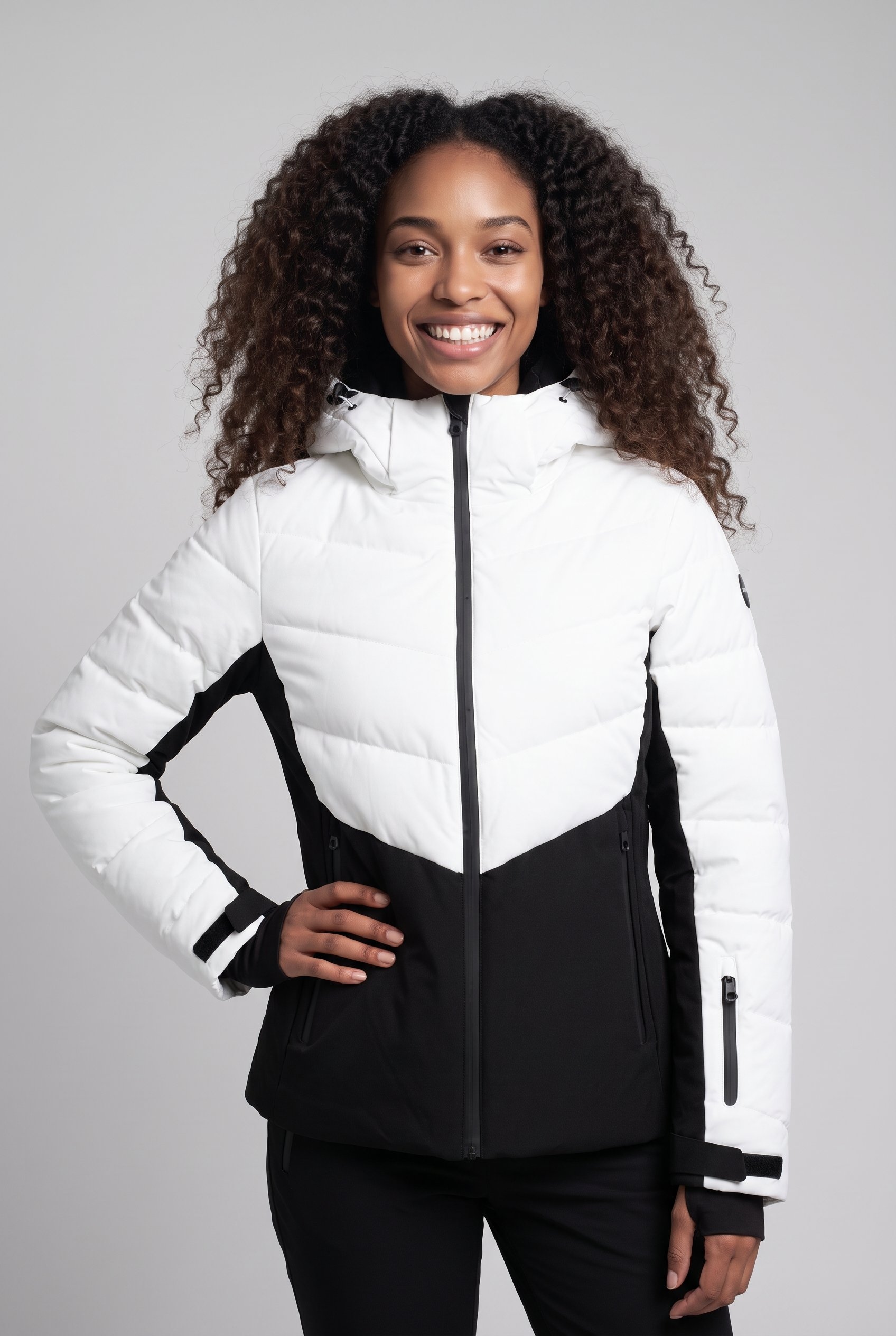 Icepeak Skijacke »ICEPEAK ELLINWOOD« wasserabweisendes und windabweisendes Obermaterial, mit Reissverschluss