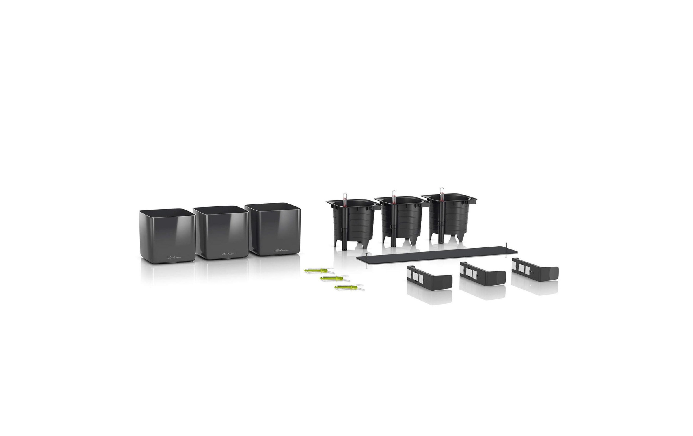 Übertopf »Green Wall Home Kit Schwarz glanz«