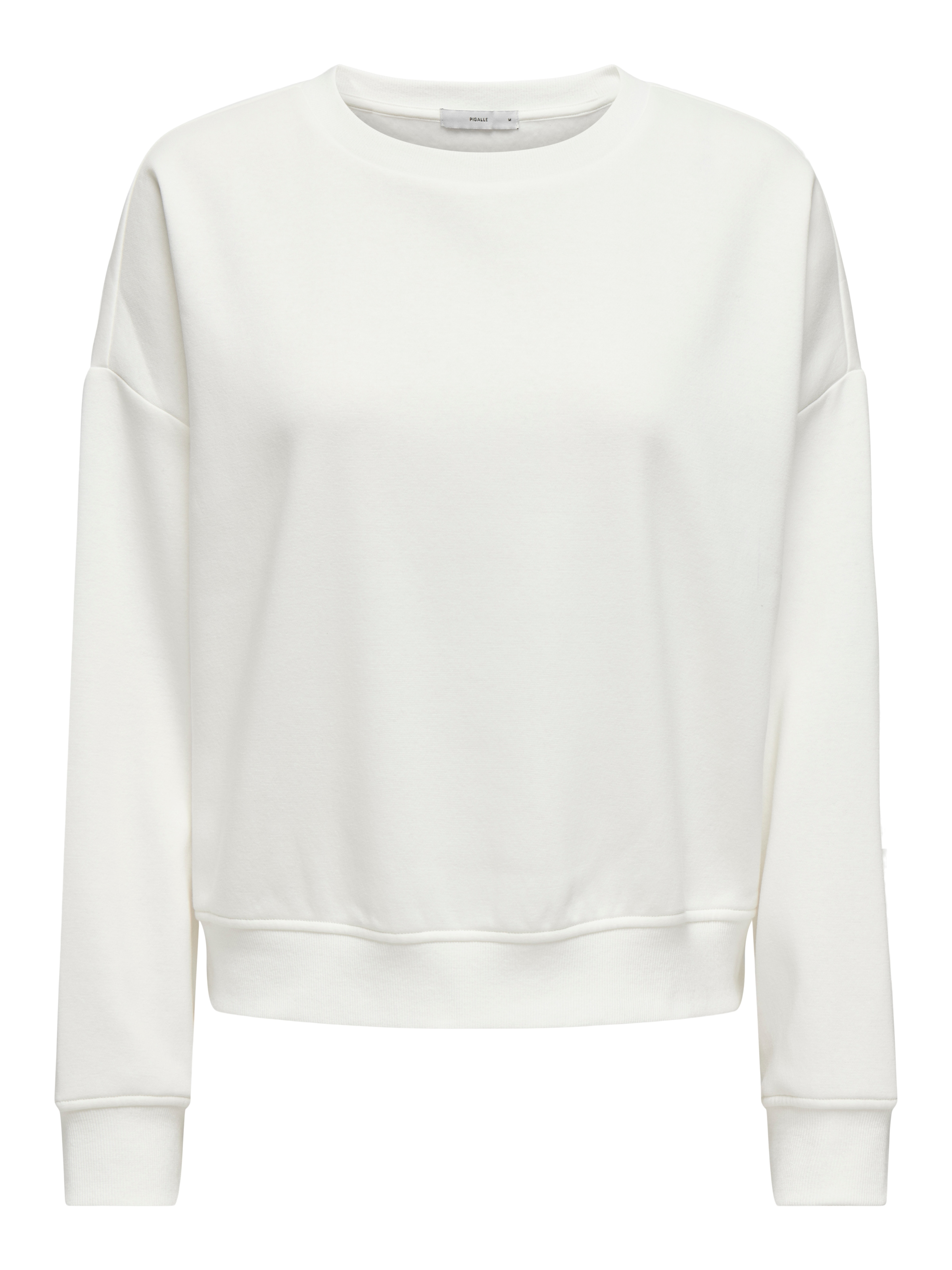 ONLY Sweat-shirt »ONLSWEAT L/S CREW OVERSIZE SWT«, mélange de coton, coupe ample, col rond

