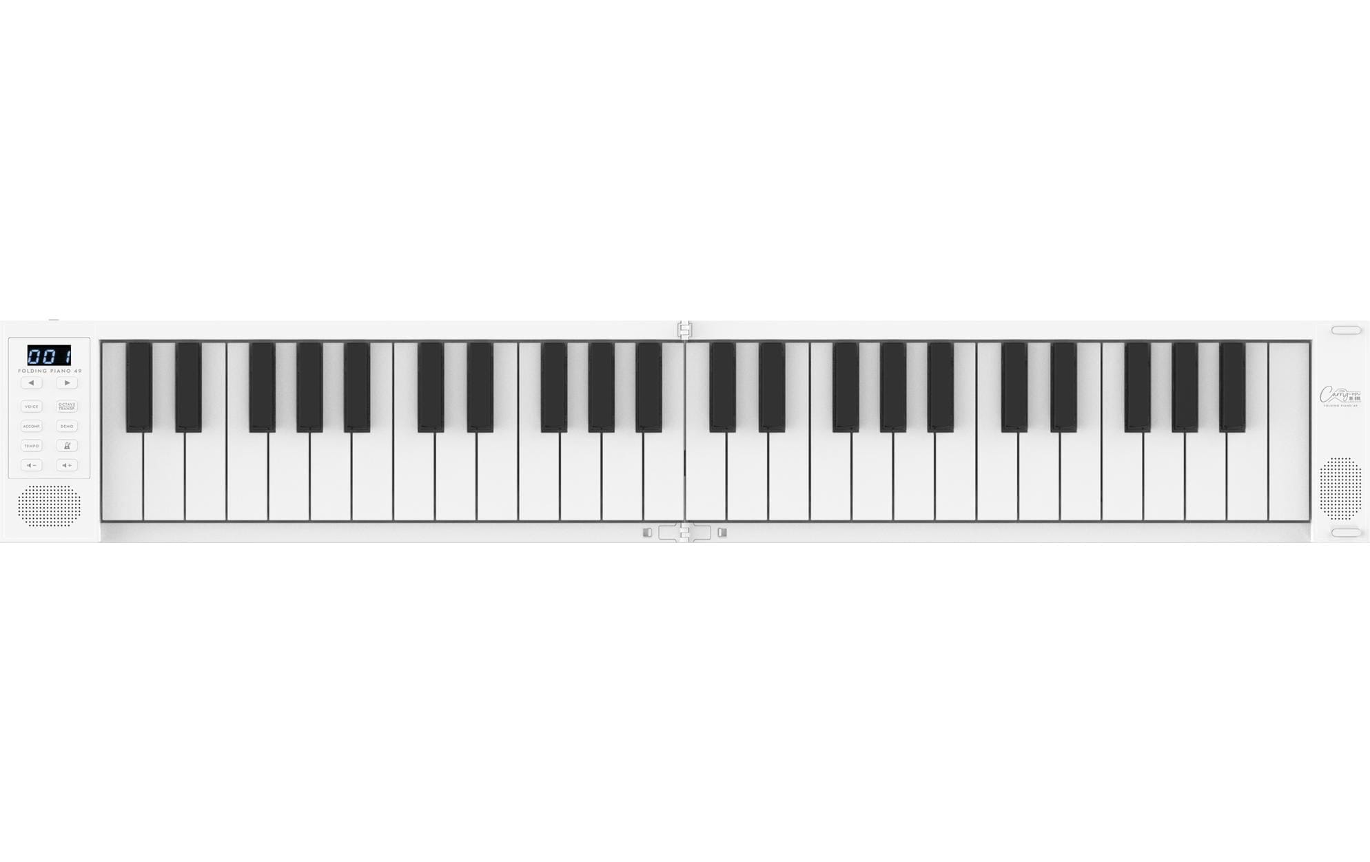 Home-Keyboard »Carry-on by Blackstar Folding Piano 49 Weiss«