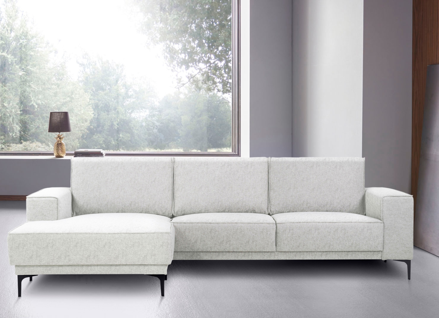 Ecksofa »Oland«, 280 cm, im zeitlosem Design und hochwertiger Verabeitung