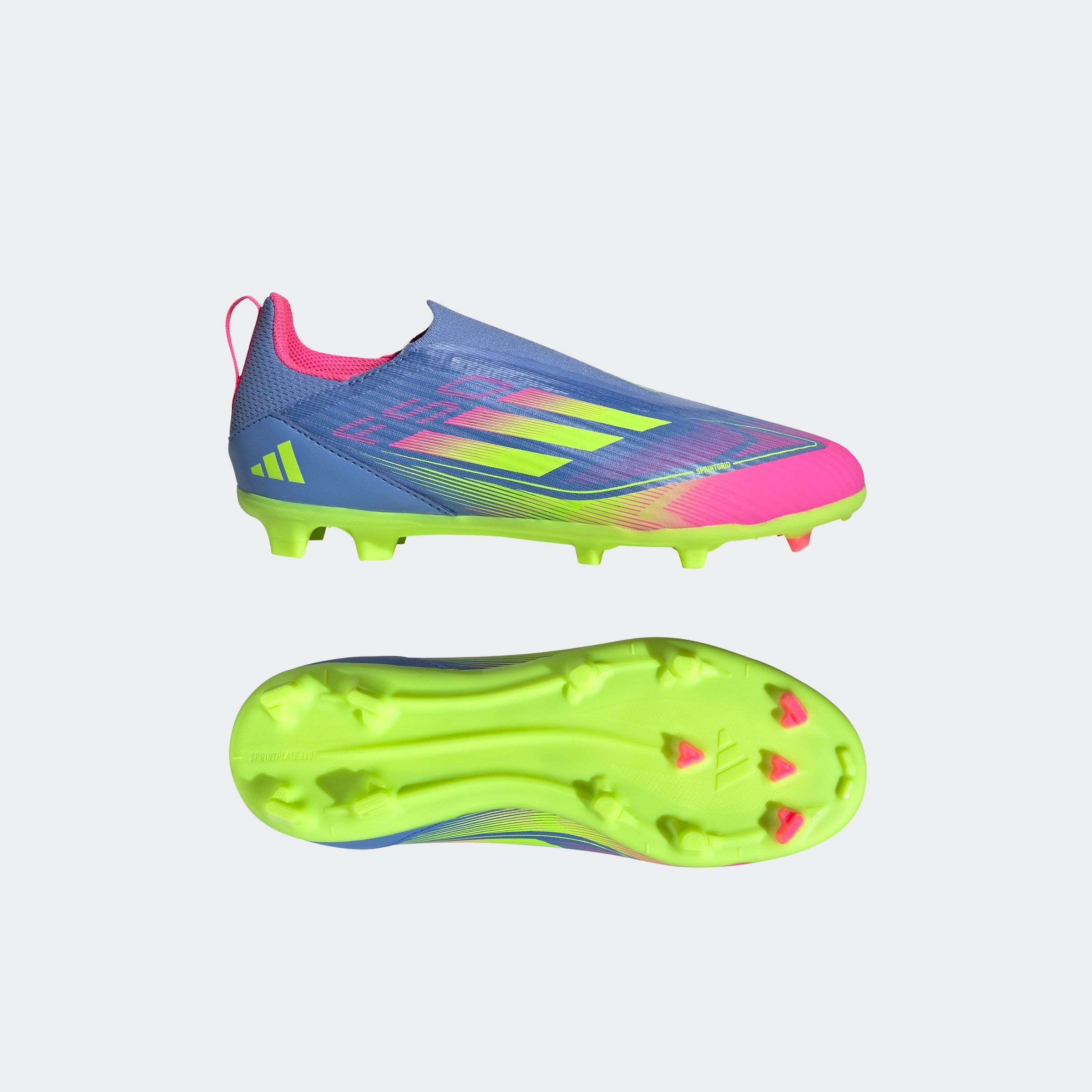 adidas Performance Fussballschuh »F50 LEAGUE LACELESS KIDS FG/MG«