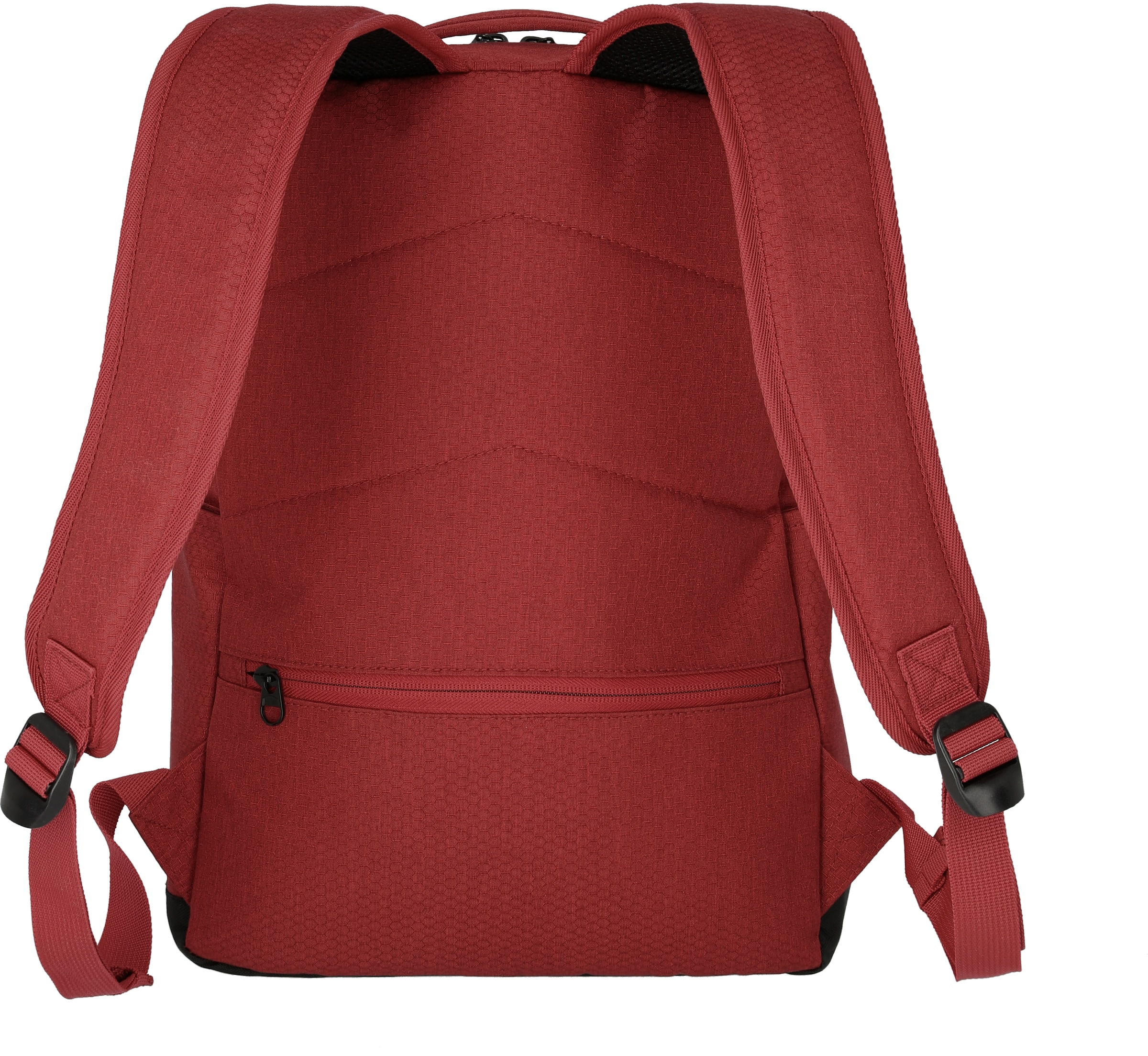 travelite Laptoprucksack »Kick Off M,40 cm, rot«, Arbeitsrucksack Schulrucksack Freizeitrucksack mit 13-Zoll Laptopfach