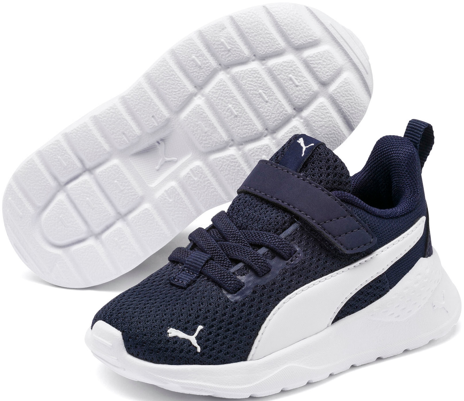 Image of PUMA Sneaker "ANZARUN LITE AC INF" mit Klettverschluss, mit CMEVA-Dämpfung, aus Textil