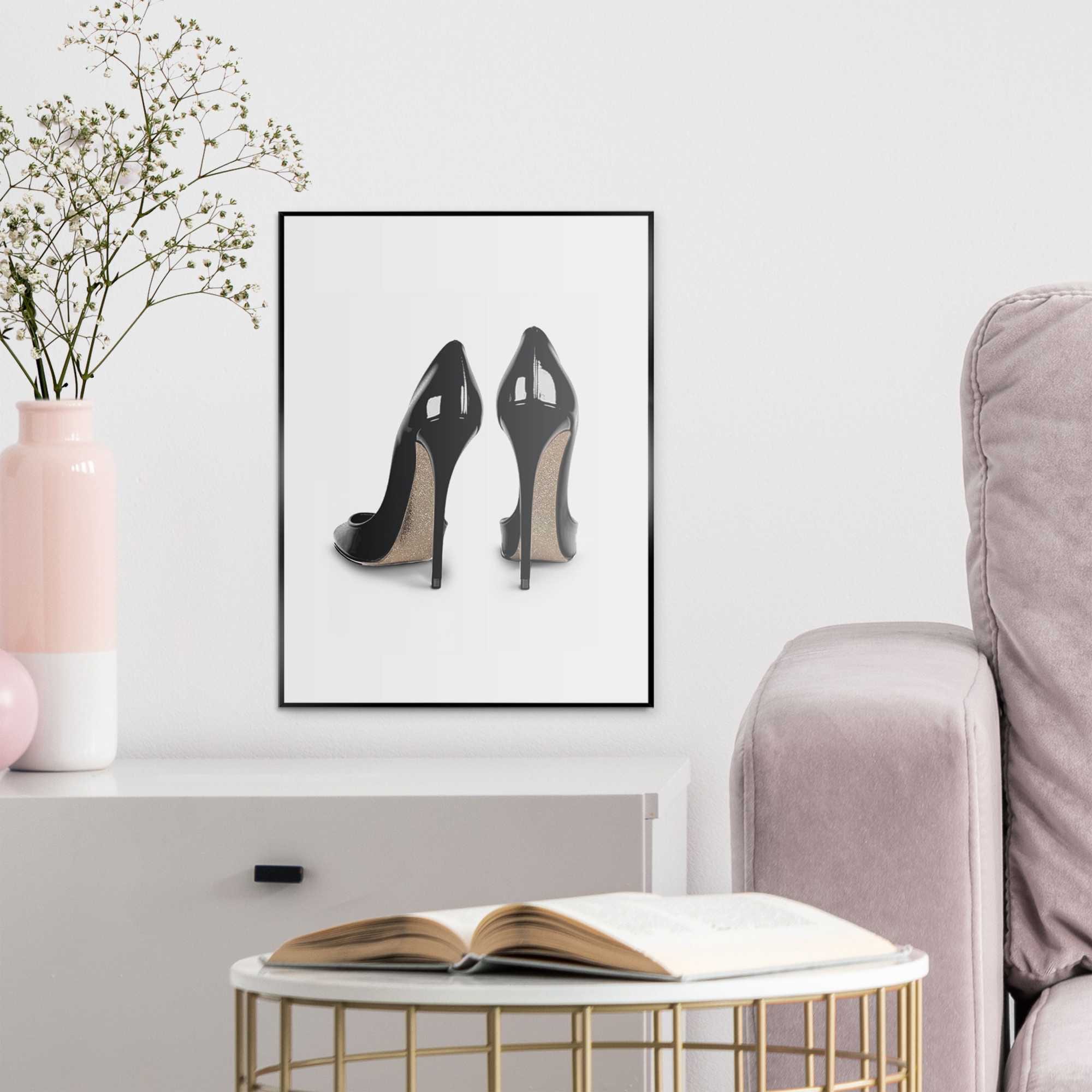 Image of Reinders Bild mit Rahmen "Catwalk Heels"