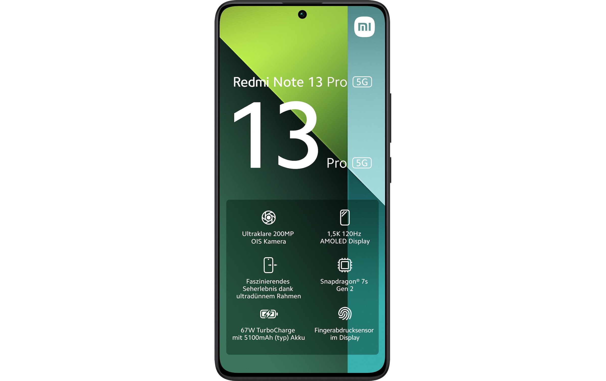 Smartphone »Note 13 Pro 5G 256 GB Schwarz«, Schwarz, 16,87 cm/6,67 Zoll, 256 GB...
